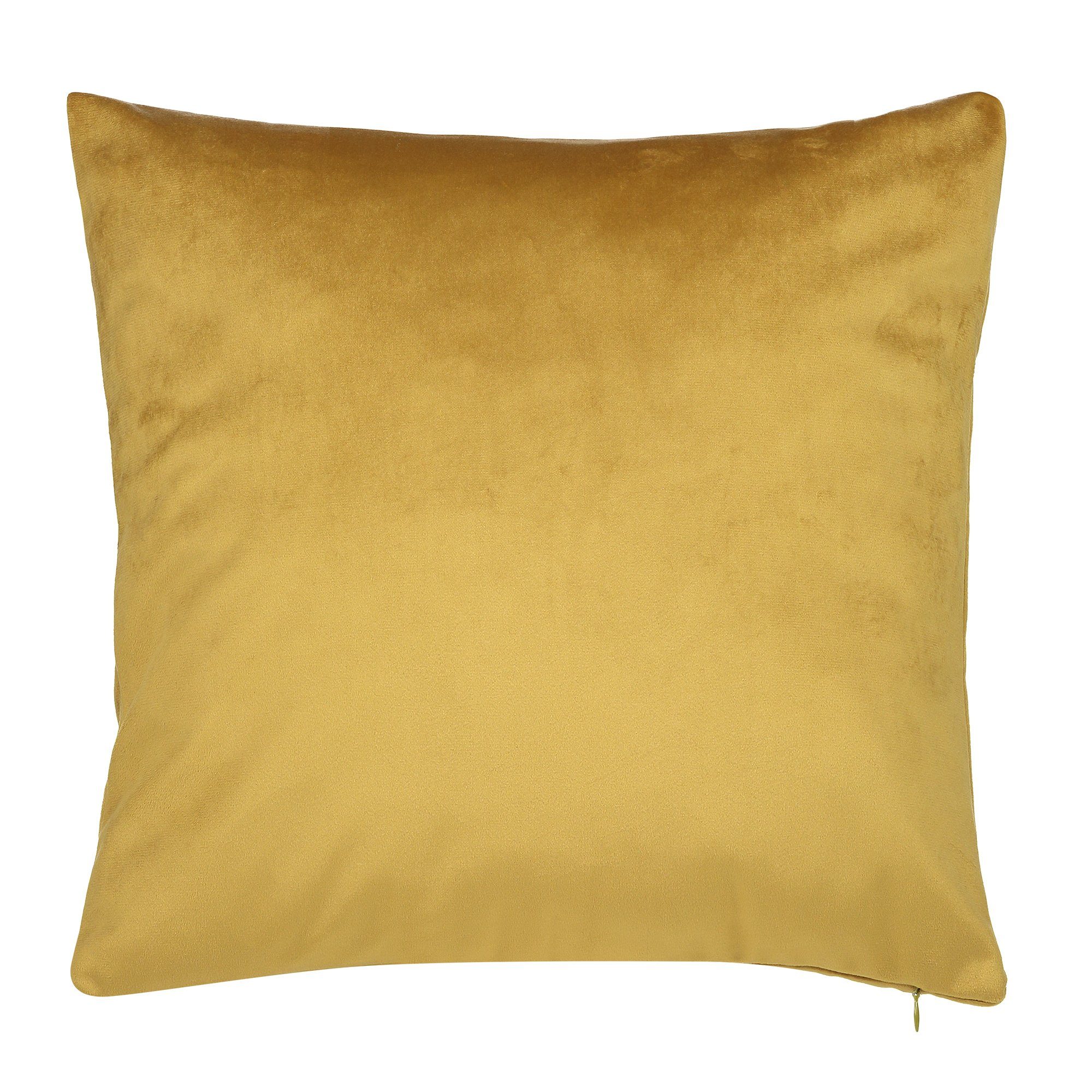 BARBONS Kissenbezug Stilvolle Kissenbezüge aus samtigem Stoff, Kissenhülle, günstig online kaufen