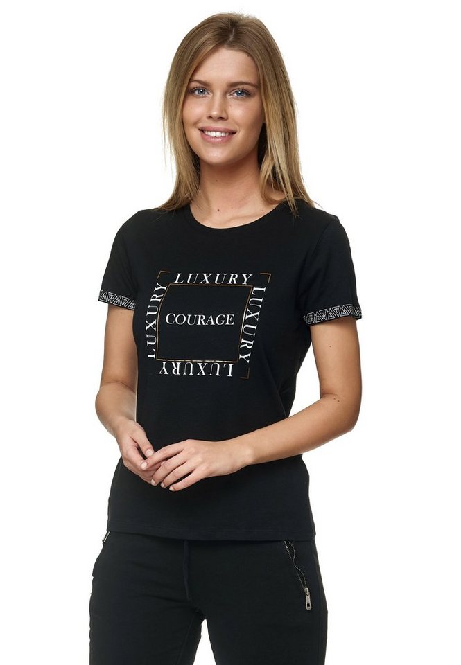 Decay T-Shirt mit schickem Schriftzug