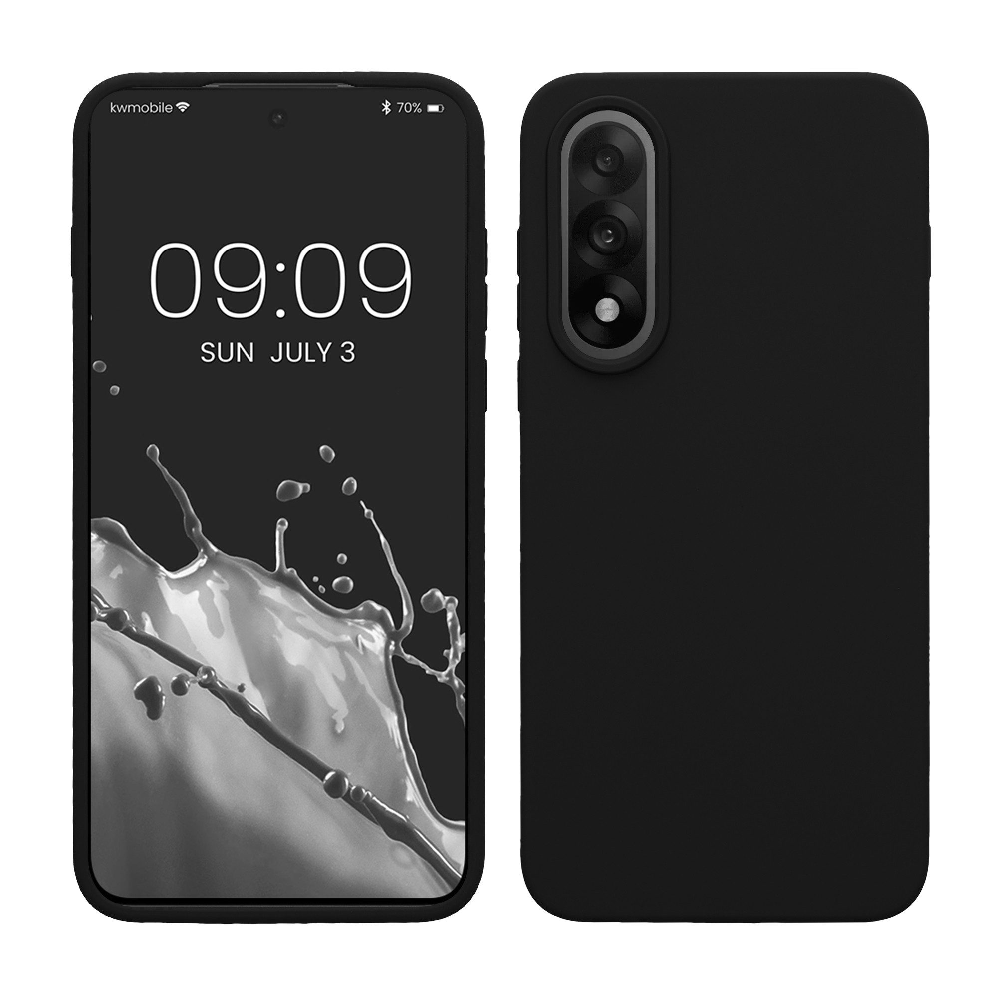 kwmobile Smartphone-Hülle Handyhülle für OnePlus Nord 5 Hülle, Weiches Handy Silikon Case - Schutzhülle Cover