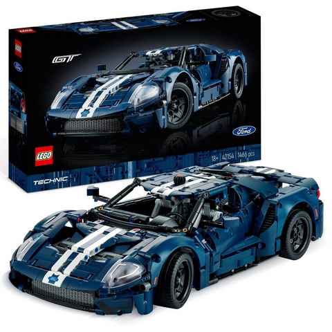 LEGO® Konstruktionsspielsteine Ford GT 2022 (42154), LEGO® Technic, (1466 St)
