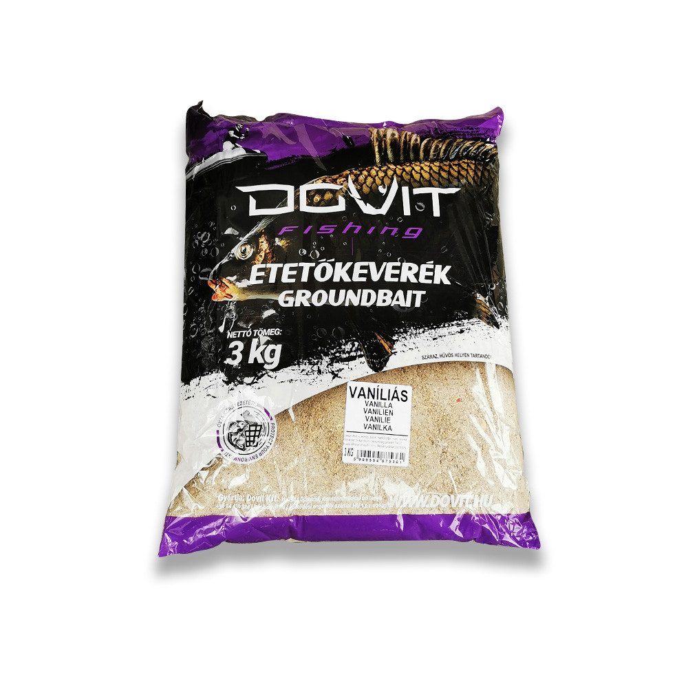 Kunstköder 3kg Grundfutter Vanille - Karpfenfutter Lockfutter Angelfutter Feeder