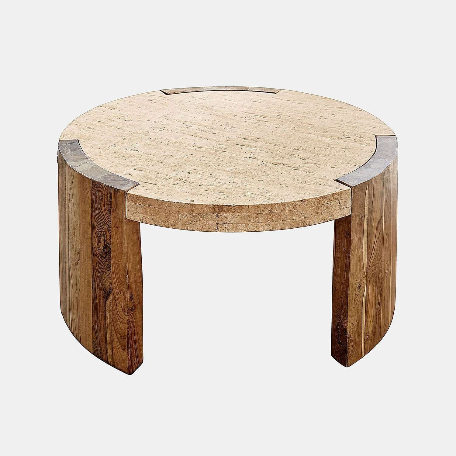 Mirabeau Gartentisch Couchtisch Selvano braun