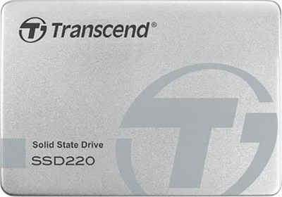Transcend SSD220S 480GB interne SSD (480 GB) 2,5" 530 MB/S Lesegeschwindigkeit, 480 MB/S Schreibgeschwindigkeit