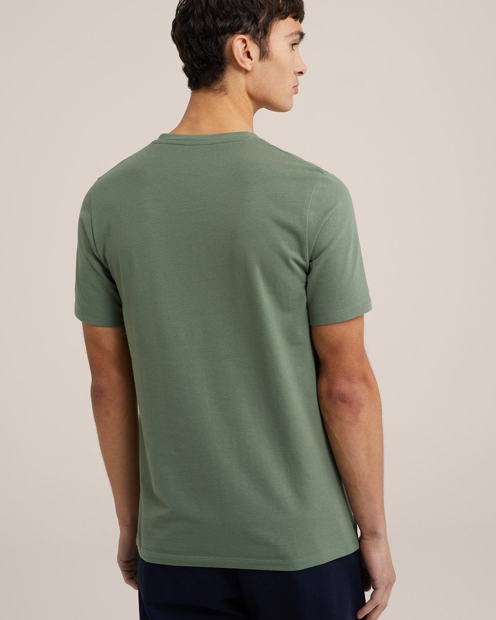 Moosgrün WE T-Shirt (1-tlg) Fashion