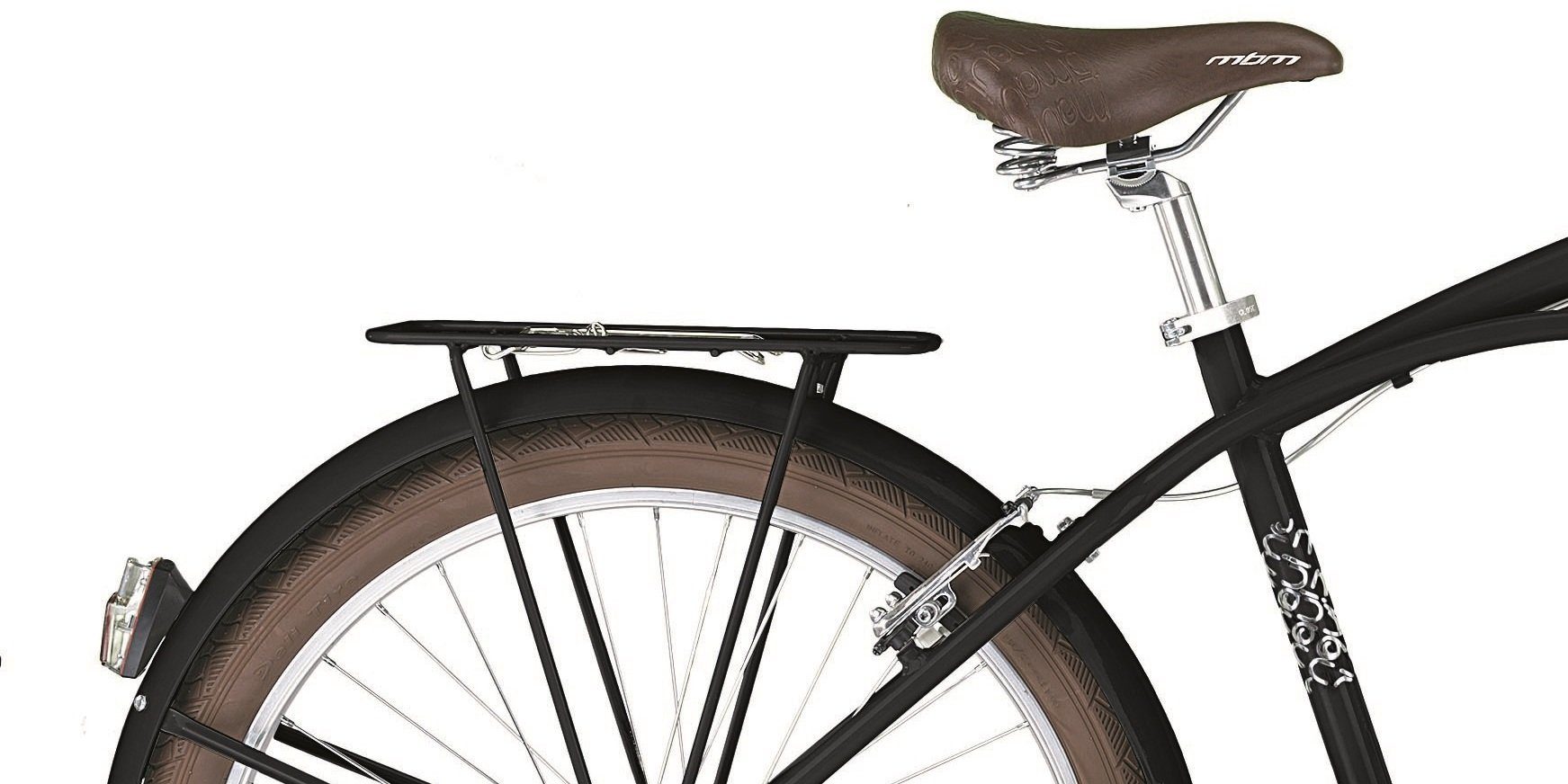MBM Cruiser, SHIMANO 7-Gang Kettenschaltung, Cityfahrrad New Maui Man 26 Zoll