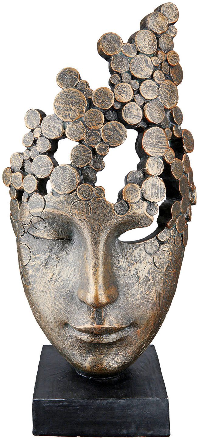 Casablanca by Gilde Dekofigur Skulptur "Female Mask" (1 St) günstig online kaufen