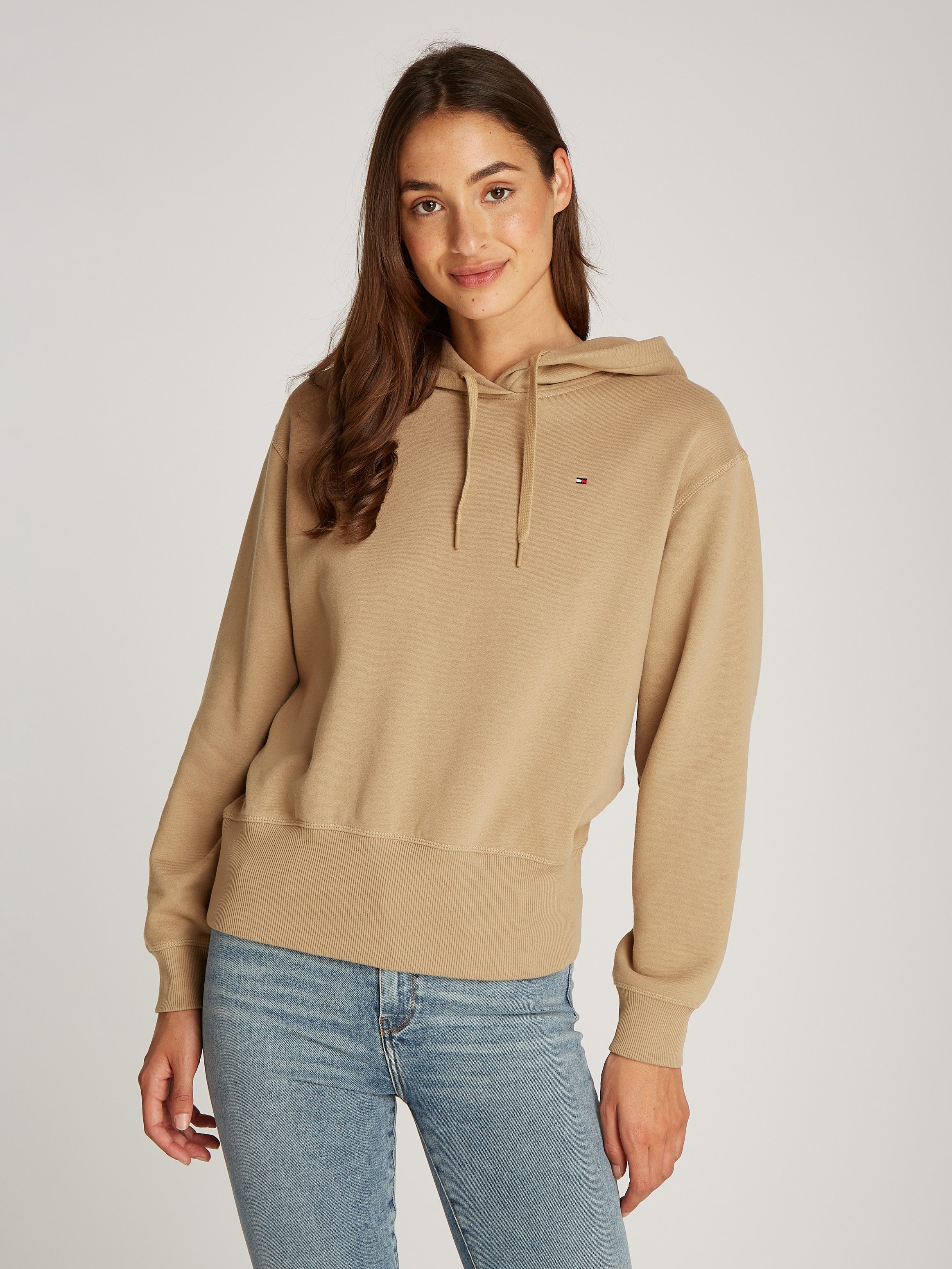 Tommy Hilfiger Kapuzensweatshirt FLAG ON CHEST günstig online kaufen