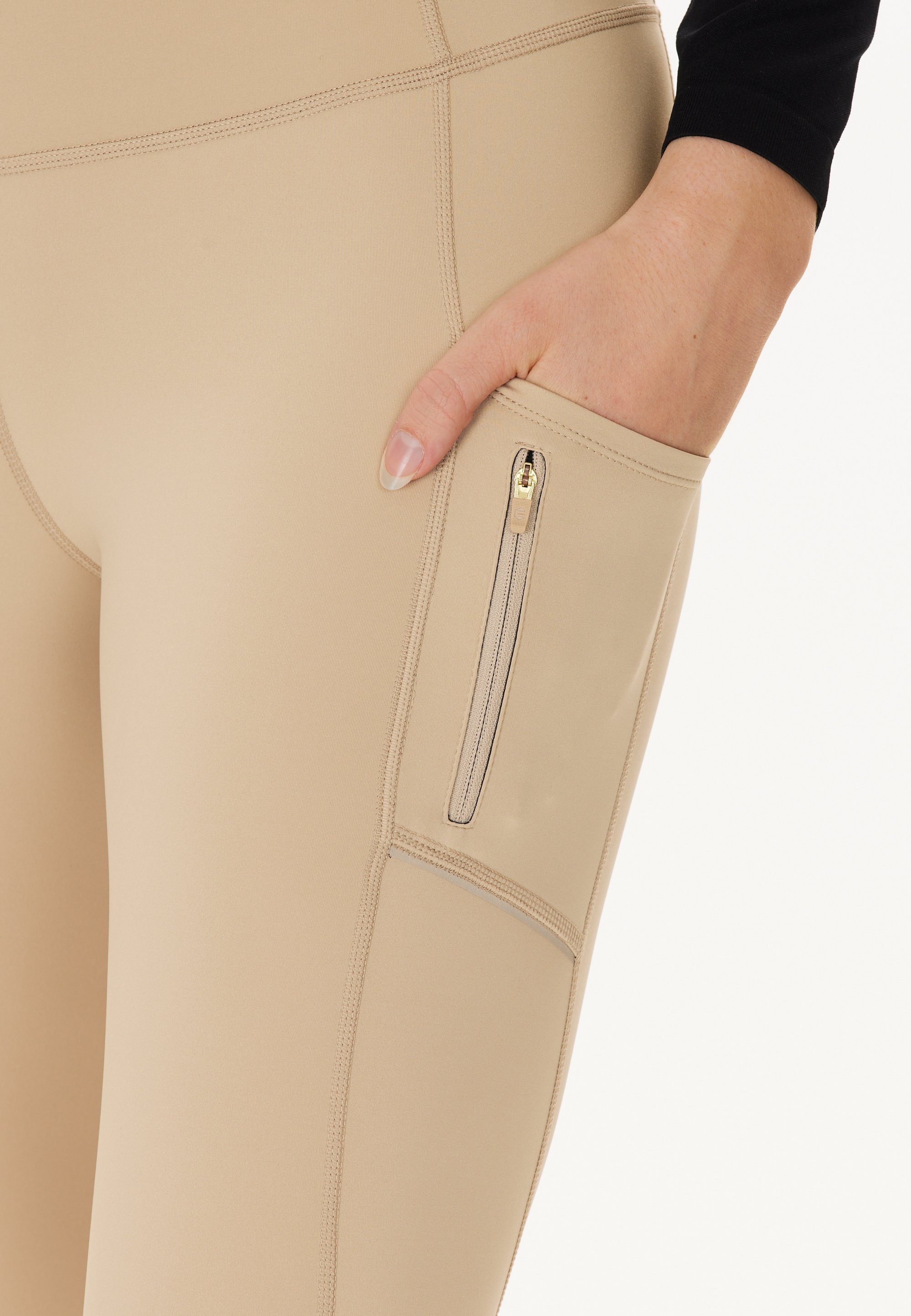 ENDURANCE Funktionstights THADEA POCKET XQL mit praktischer Handy-Seitentasche