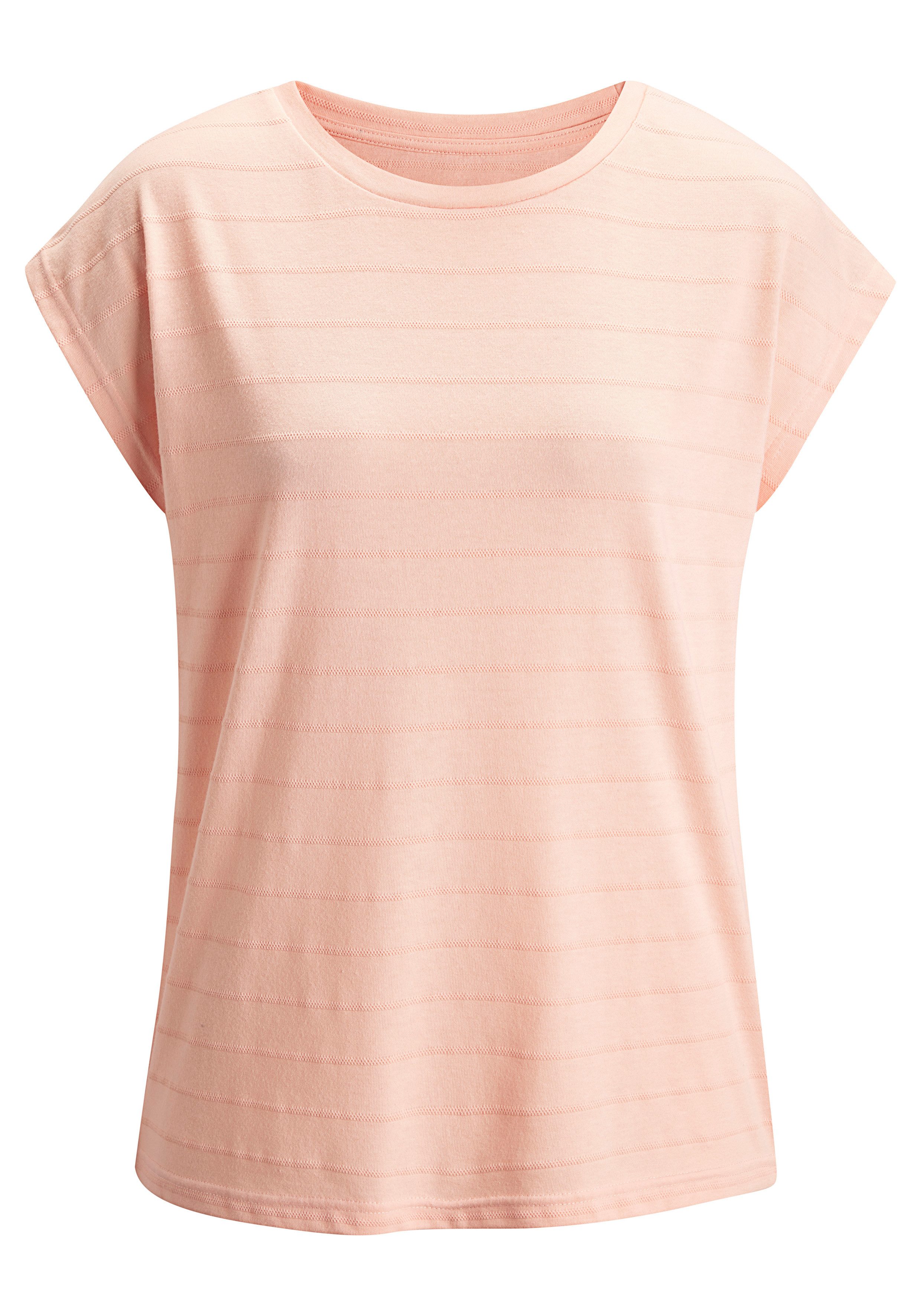 Vivance by Lascana T-Shirt aus strukturierter Qualität mit überschnittenen Schultern. € 19,99, (€ 19,99 pro 1 Stk).
