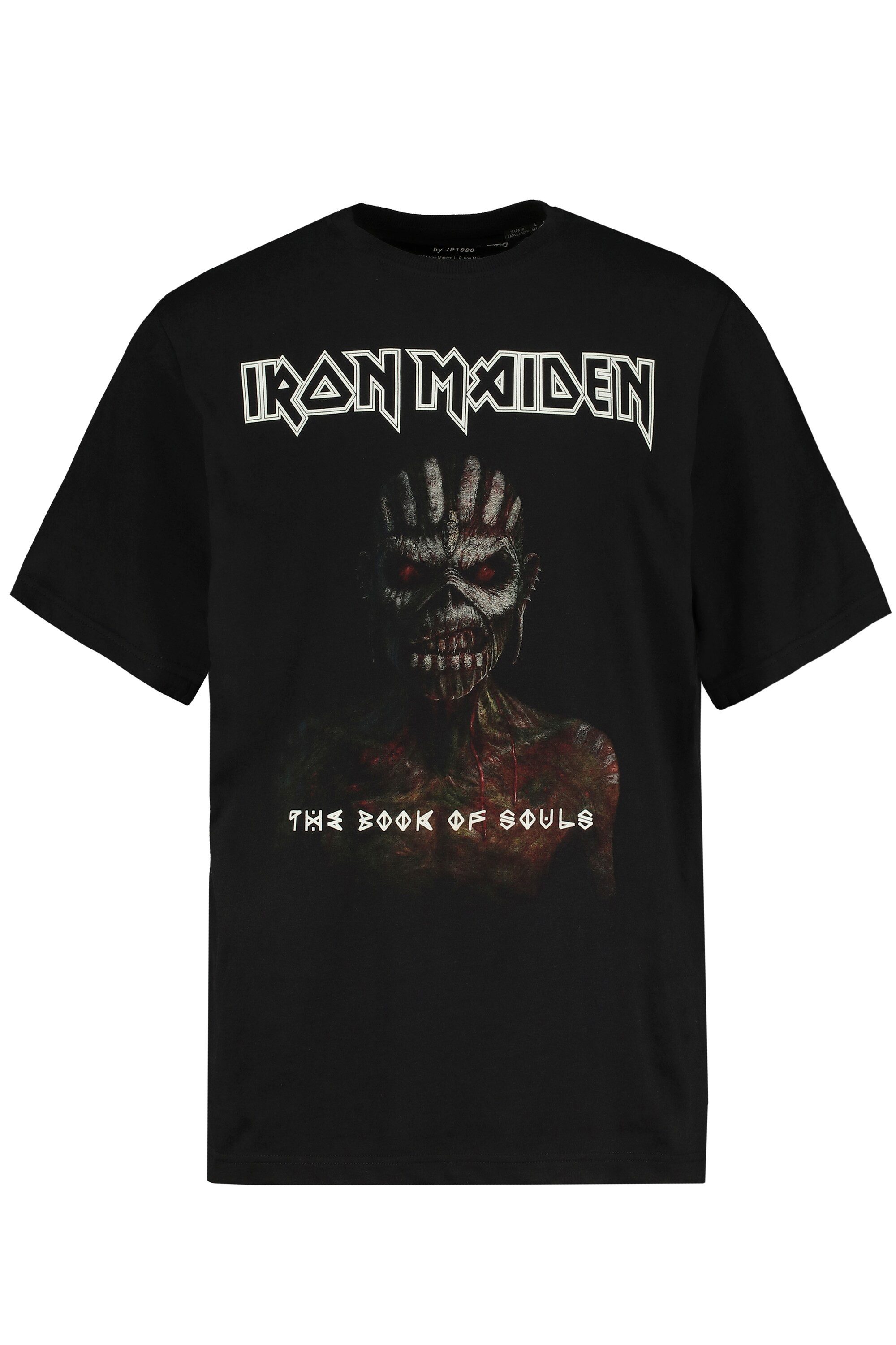 JP1880 T-Shirt T-Shirt Bandshirt Iron Maiden Halbarm bis 8 XL günstig online kaufen