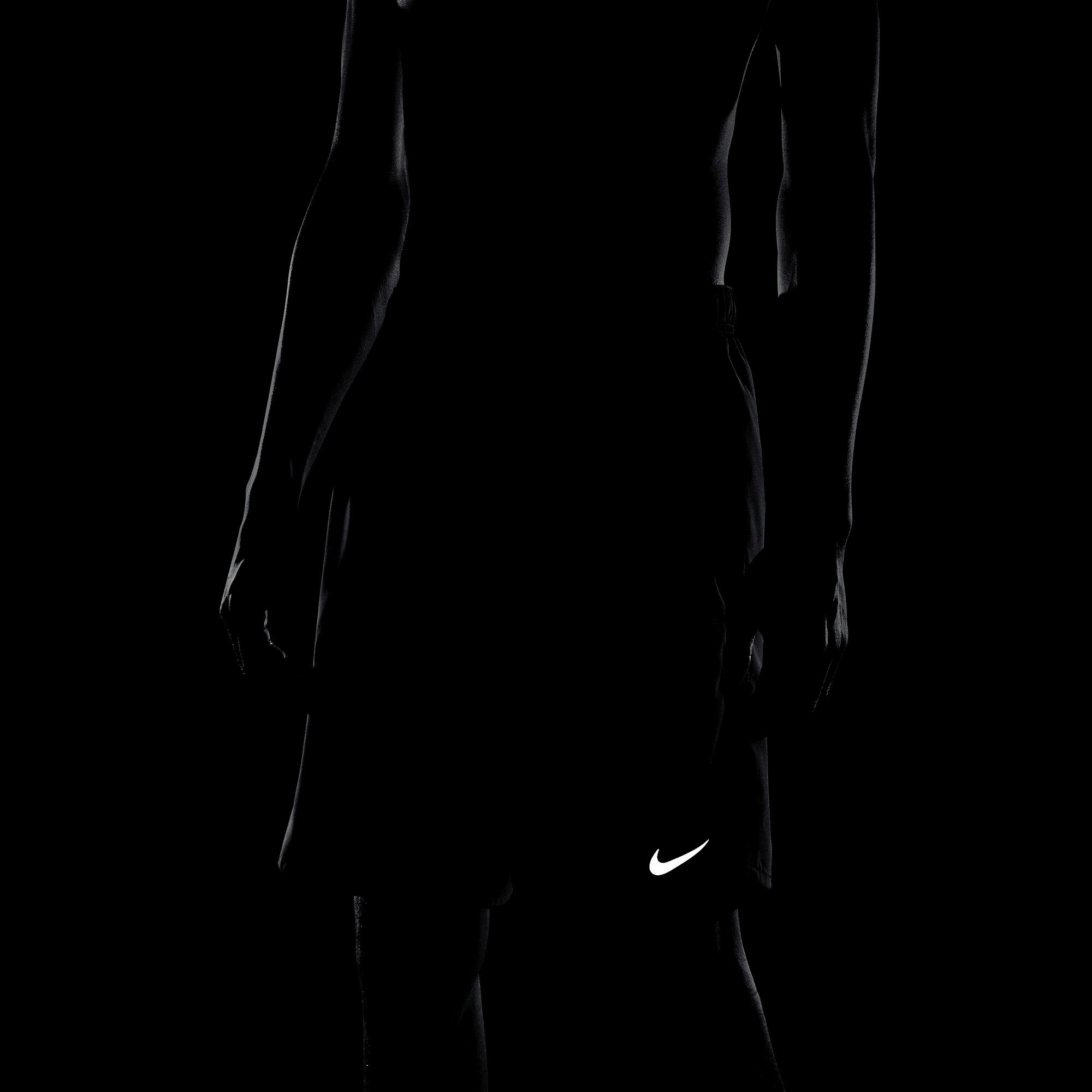 K K SILV DF Nike BR SHORT ACD23 Laufshorts NK OBSIDIAN/OBSIDIAN/BLACK/REFLECTIVE