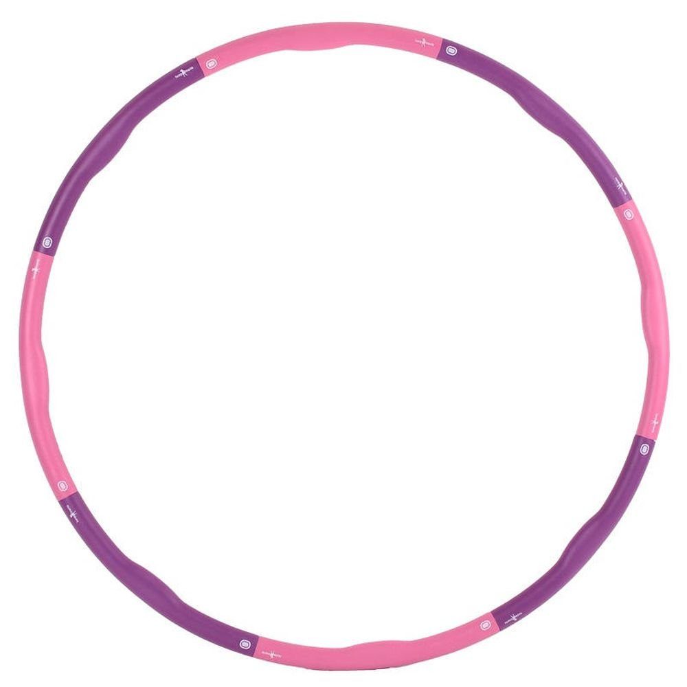 Hoopomania Hula-Hoop-Reifen Hoopomania Light Hoop Schaumstoff Hula Hoop, 1.2kg Pink, Violett