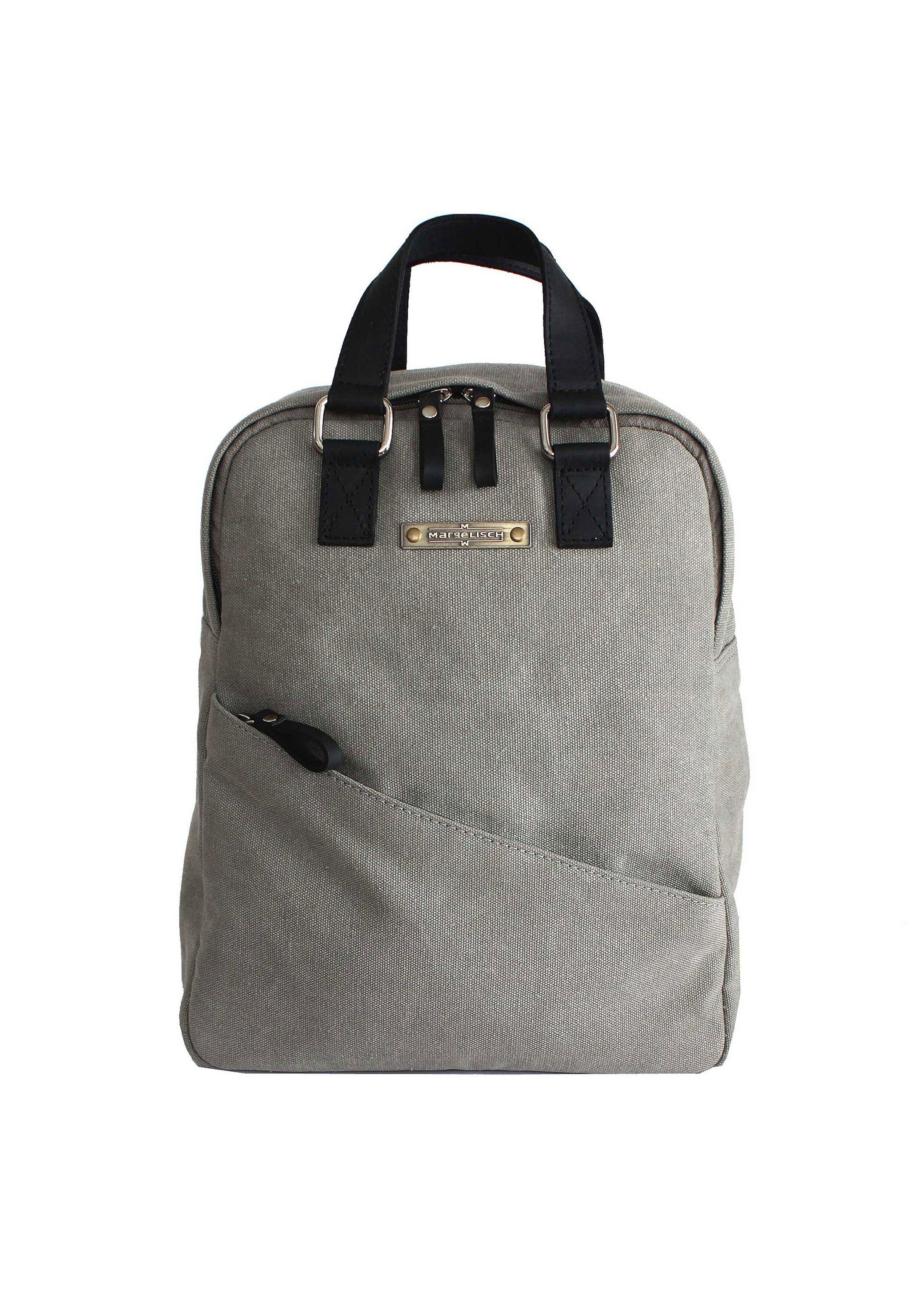 Margelisch fairer 1, nachhaltiger Cityrucksack Rucksack und Minu aus grey Produktion