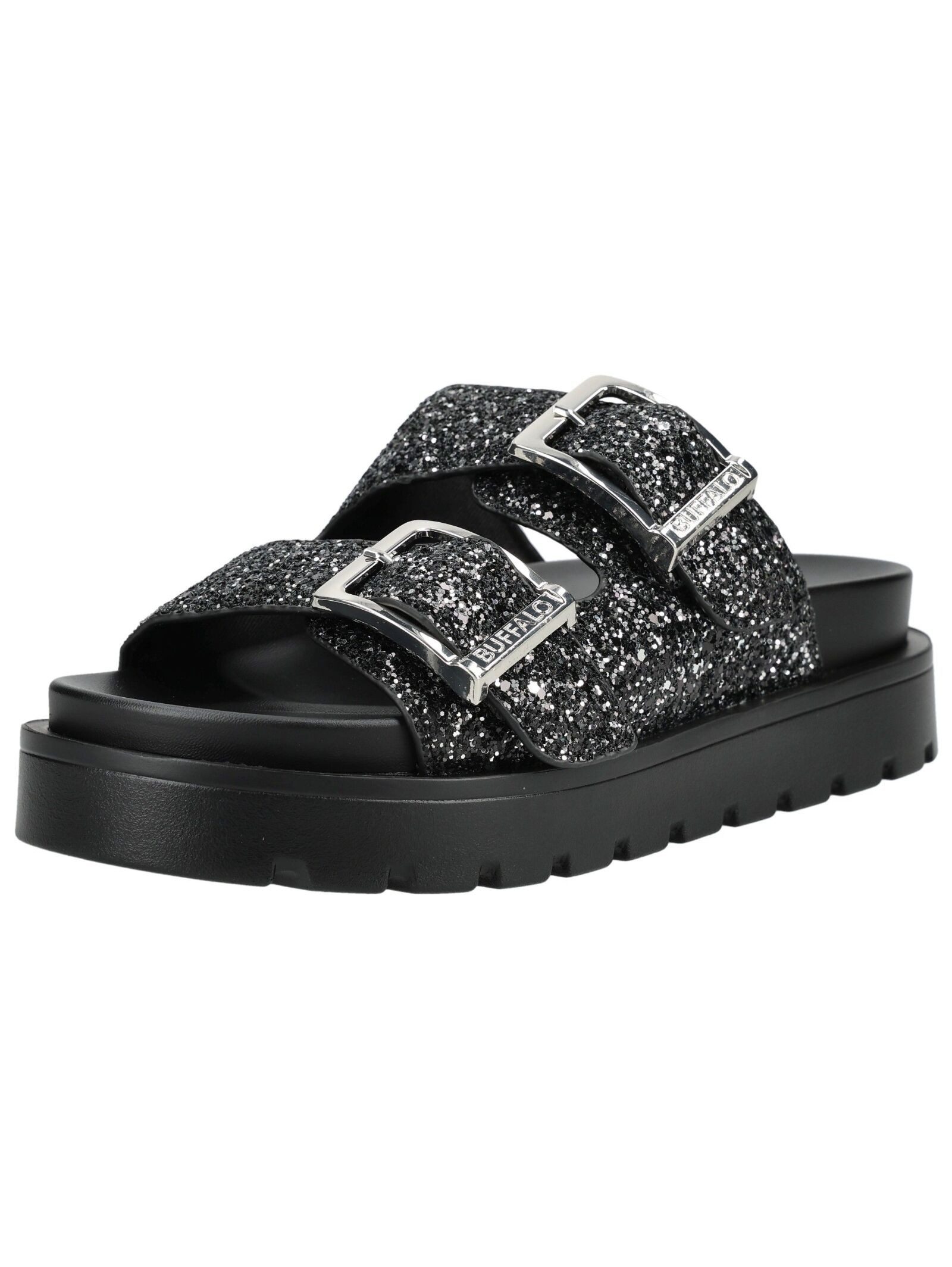 Buffalo Buffalo Pantoletten Lederimitat Pantolette günstig online kaufen
