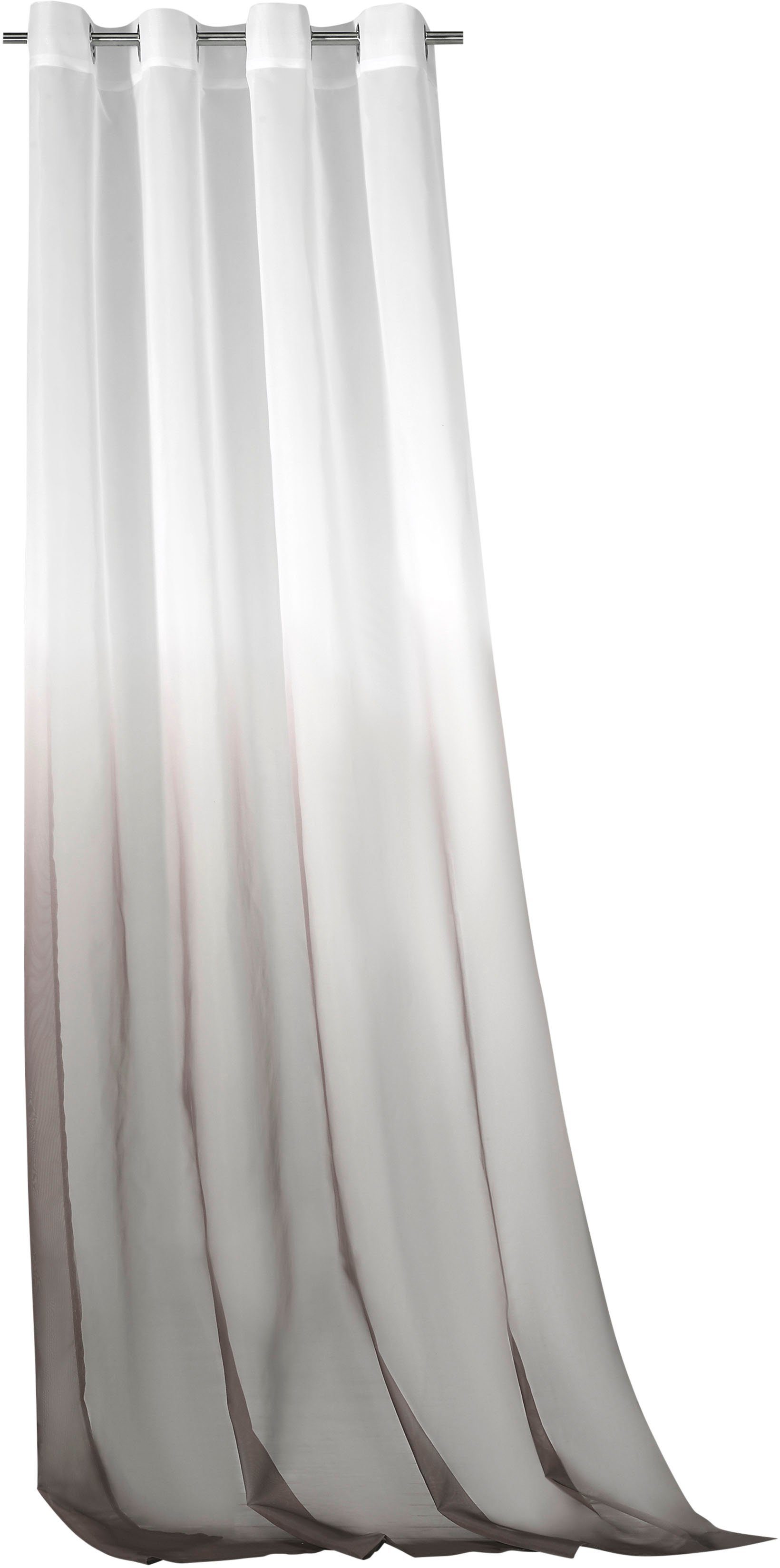 Weckbrodt Vorhang Maischa (1 St), Ösen, transparent, Voile, Voile, transparent mit Farbverlauf, Gardine, Store