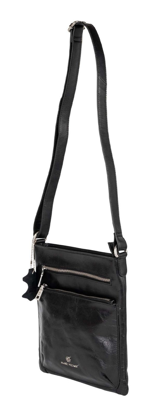 Marc Picard Umhängetasche Crossover Bag, aus echtem Rindsleder