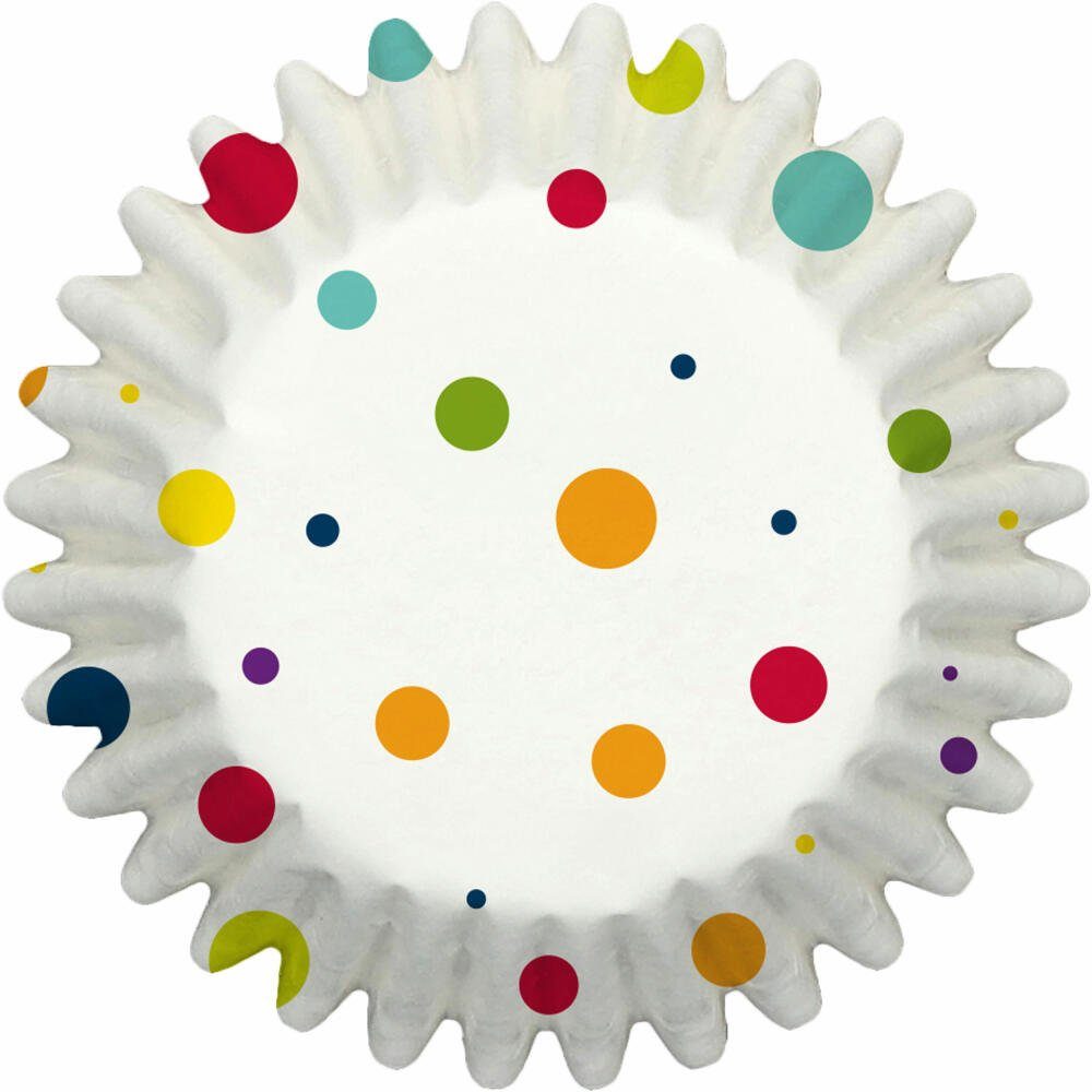 Birkmann Muffinform Mini-Papierbackförmchen Regenbogen Ø 4.5 cm