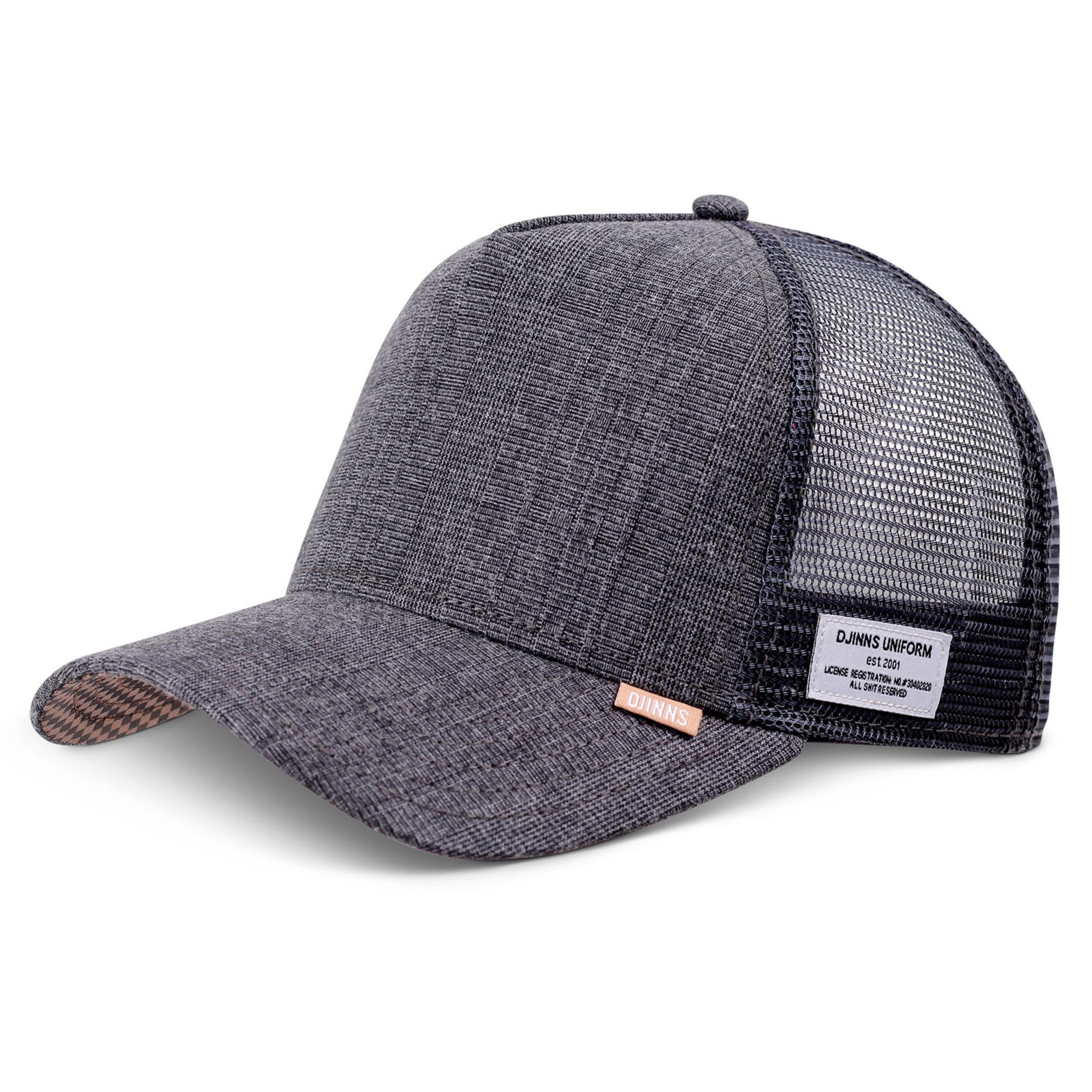 Trucker Cap Djinns HFT Trucker Cap GlenCheck grey