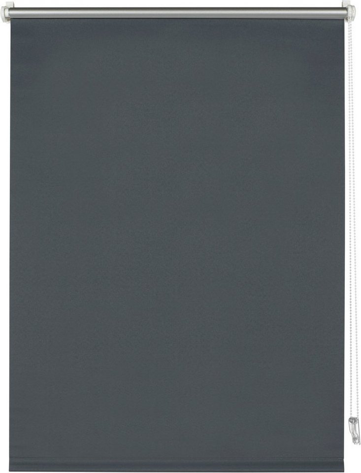 Seitenzugrollo Thermo Klemmrollo Energiesparend, GARDINIA, ohne Bohren, freihängend, Klemmfix, abdunkelnd mit Thermobeschichtung