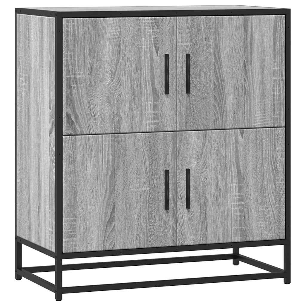 vidaXL Sideboard Sideboard Grau Sonoma 68x35x76 günstig online kaufen