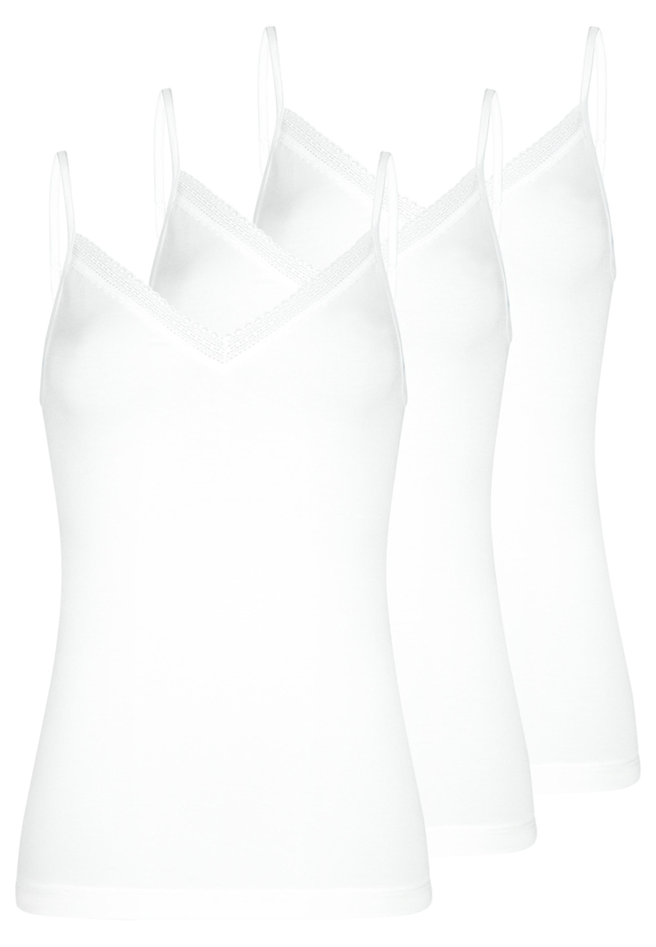 Unterhemd 3er Pack Modal Lace