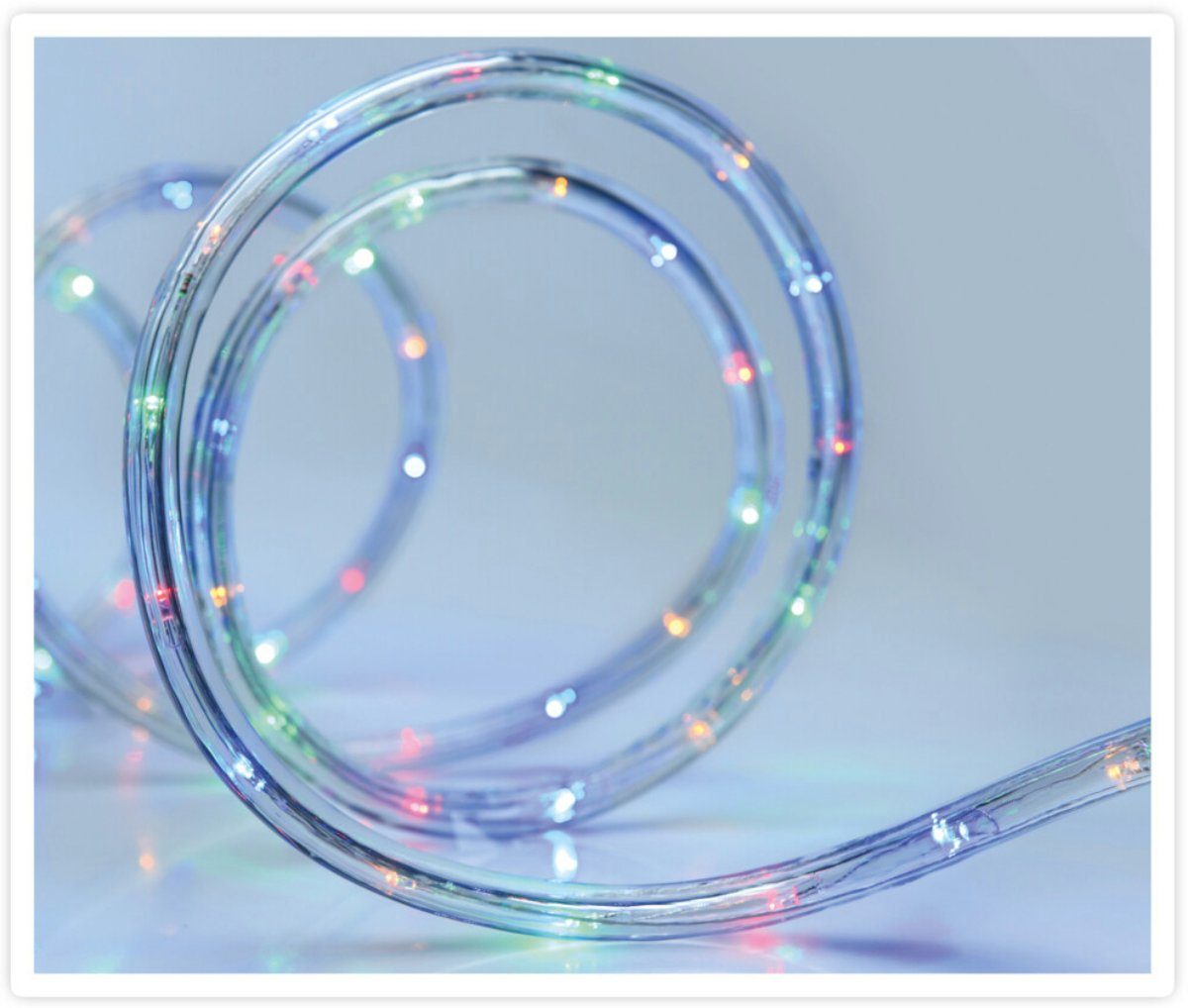 Koopman LED-Lichterschlauch »Lichterschlauch Lichterkette LED Schlauch  Weihnachten Beleuchtung bunt«, bunte LED´s, 8 Funktionen, Speicherchip