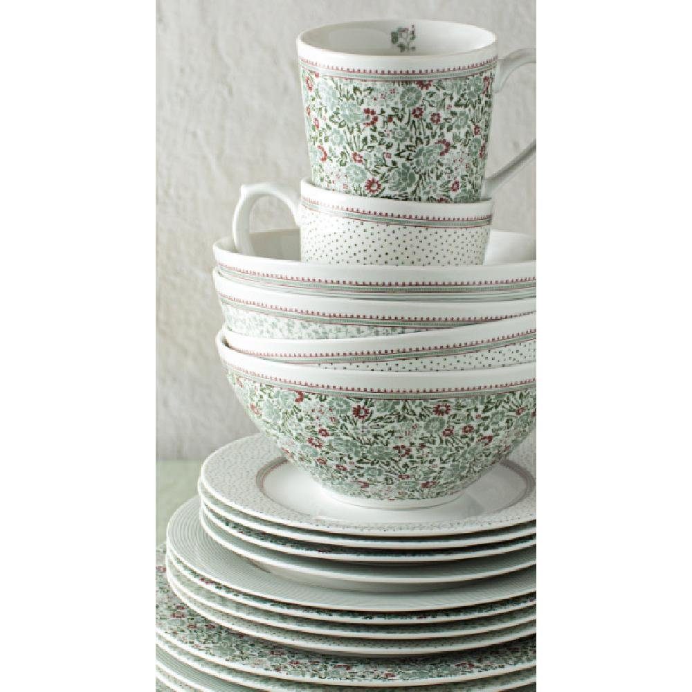 LAURA ASHLEY Geschirr-Set Schalen-Set Wild Clematis (16cm) (2-teilig)