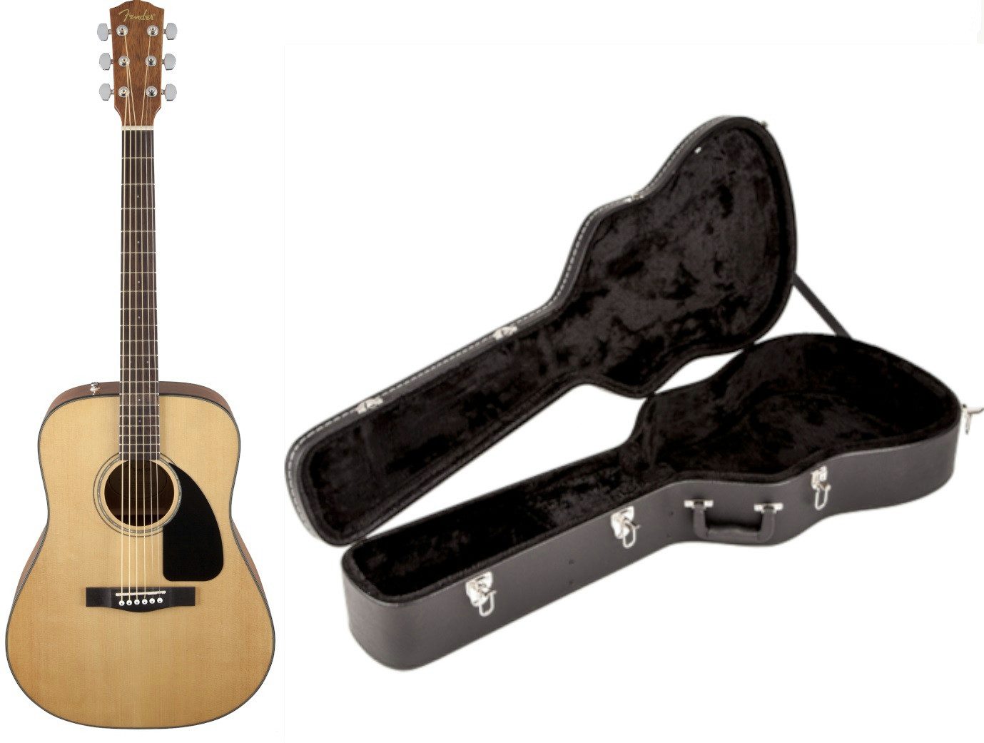 Westerngitarre Fender CD-60 Dread V3 natural with Case