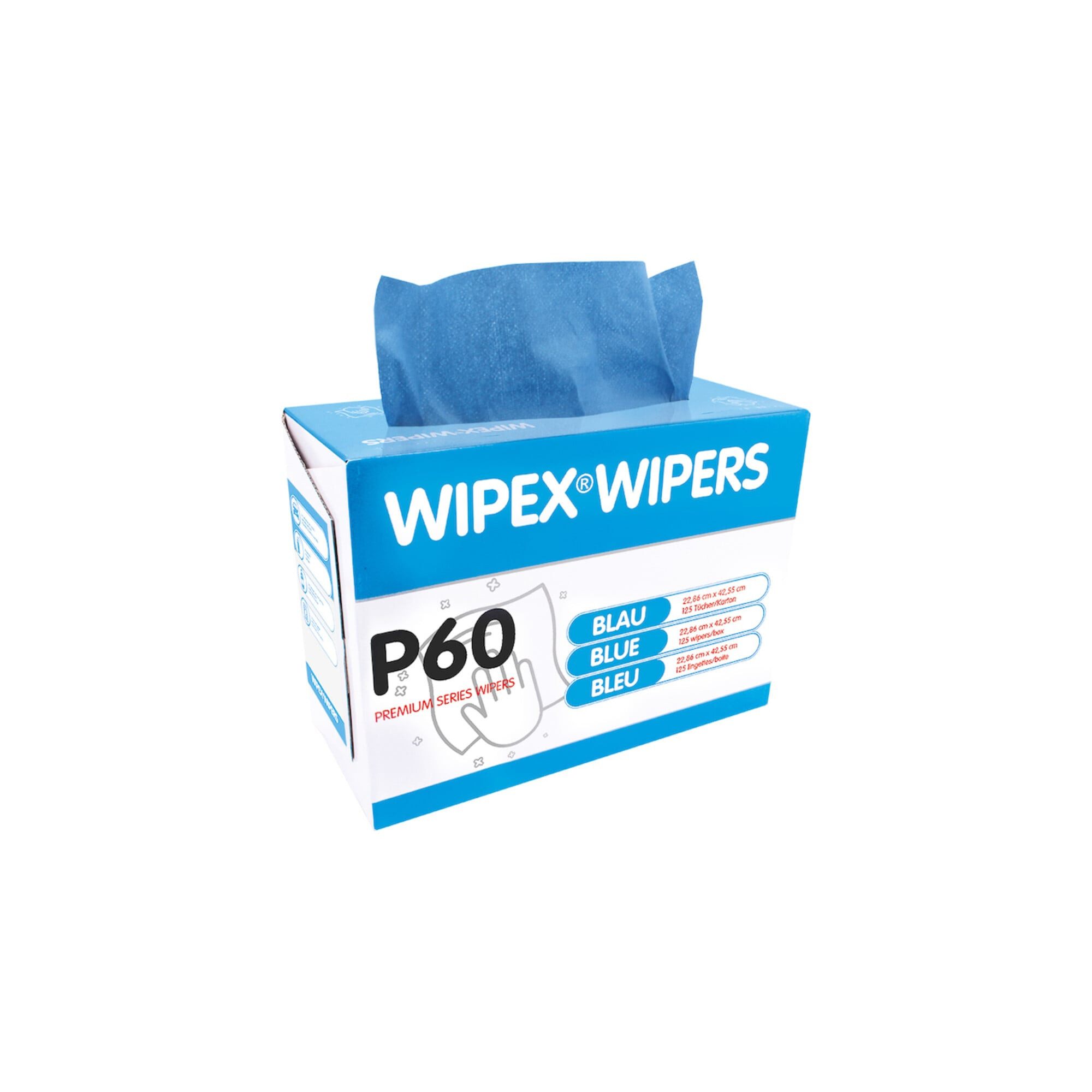 WIPEX WIPEX Wipers Tuchgröße ca. 23 x 42 cm 125 Tücher pro Box Reinigungstücher
