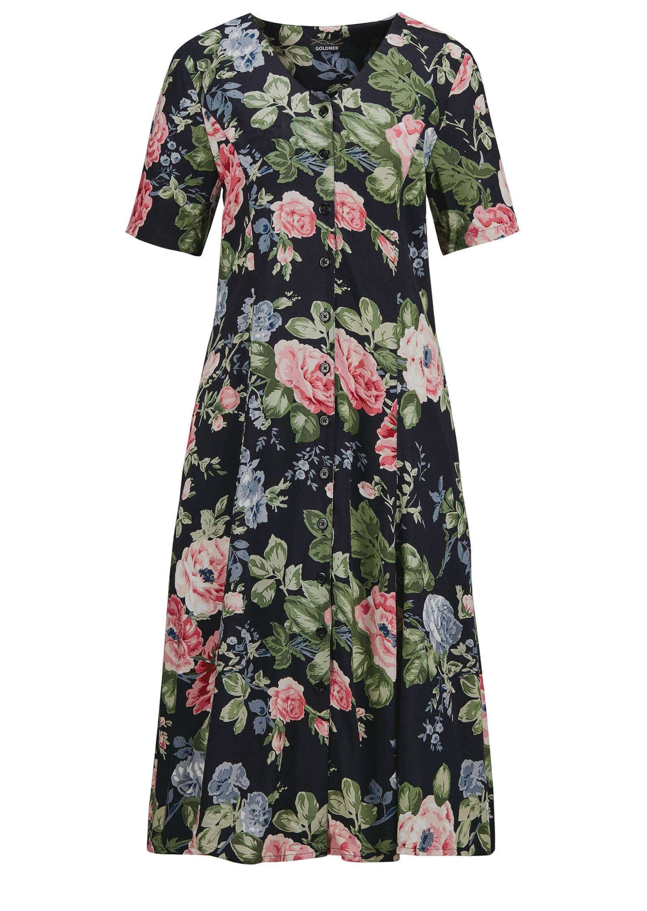 Sommerkleid Viskosekleid mit floralem Muster