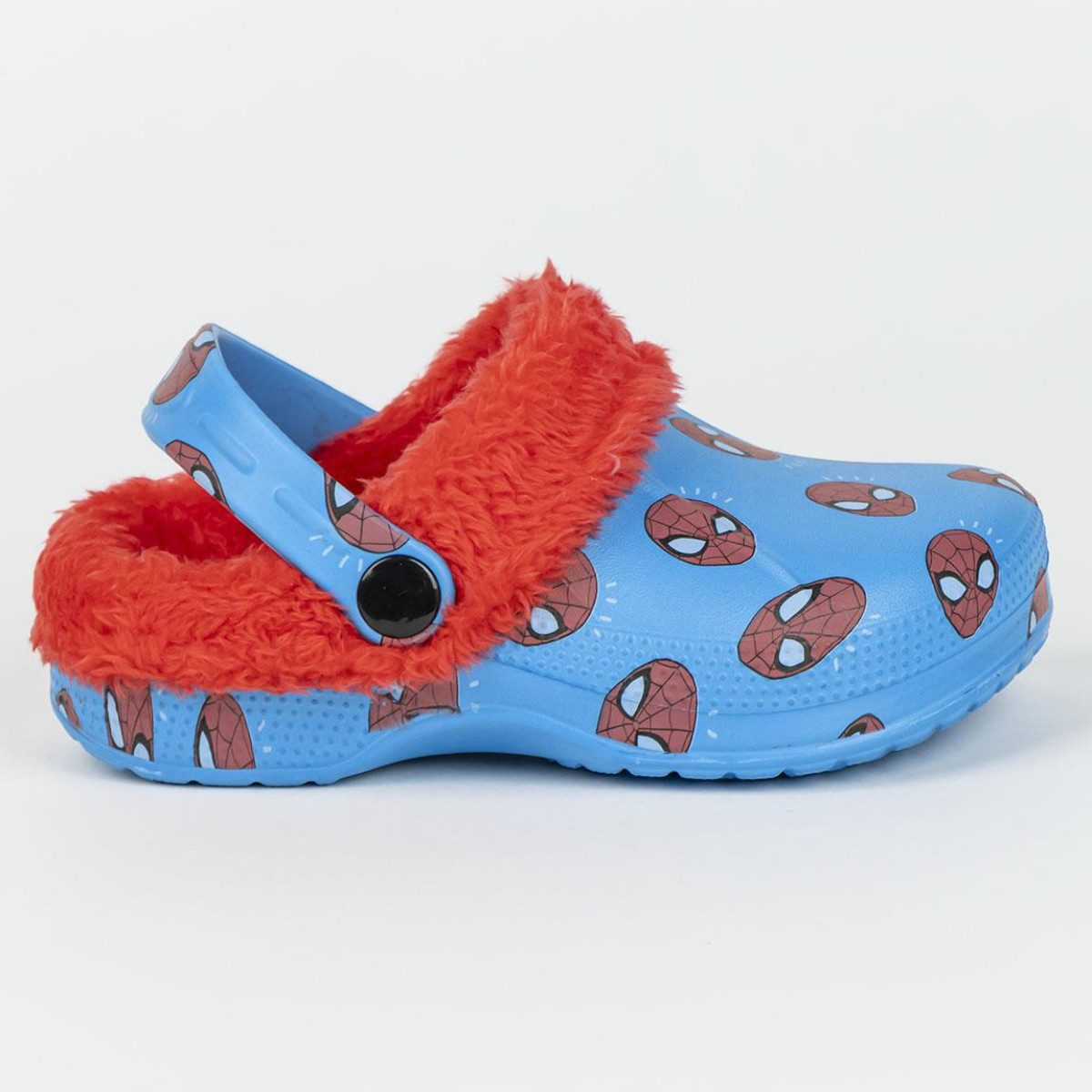 Cerda Spiderman Kinder Hausschuhe Clogs – Fleece gefüttert Clog