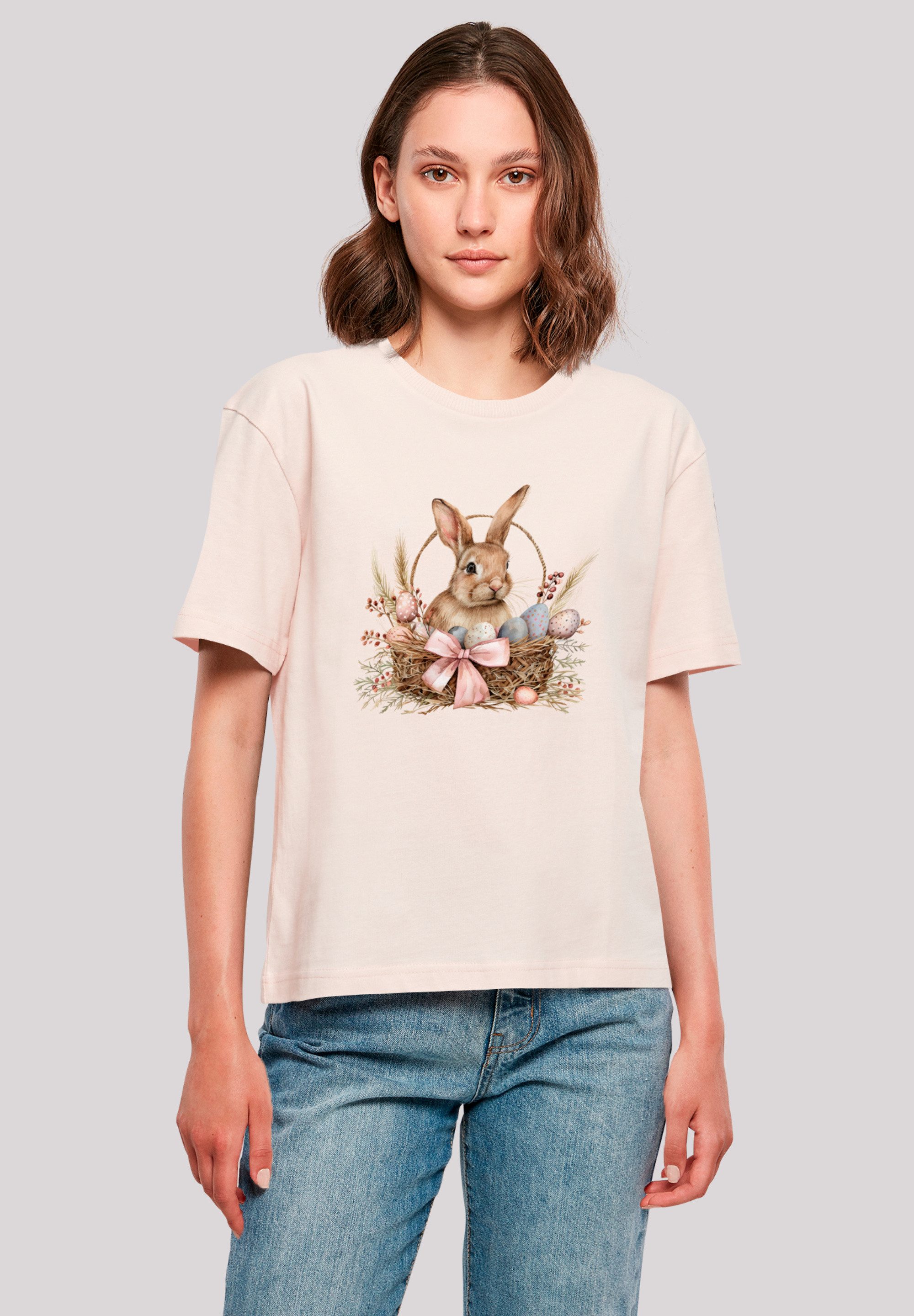 F4NT4STIC T-Shirt Osterhasen Korb Dekor Premium günstig online kaufen
