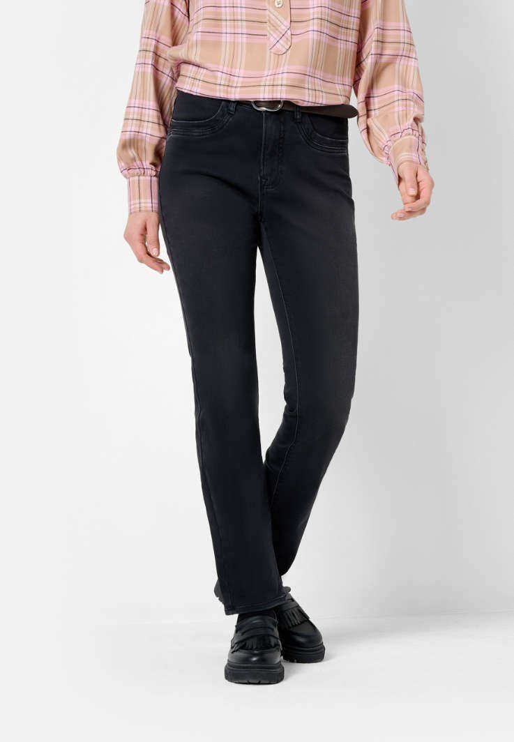 Brax dunkelgrau Style 5-Pocket-Jeans MARY