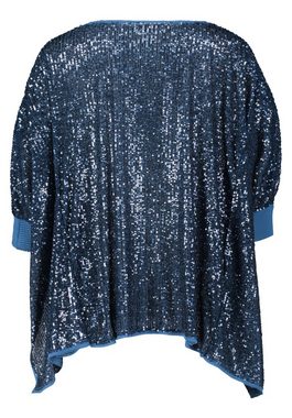 Vera Mont Klassische Bluse im Glitzer-Look Pailletten