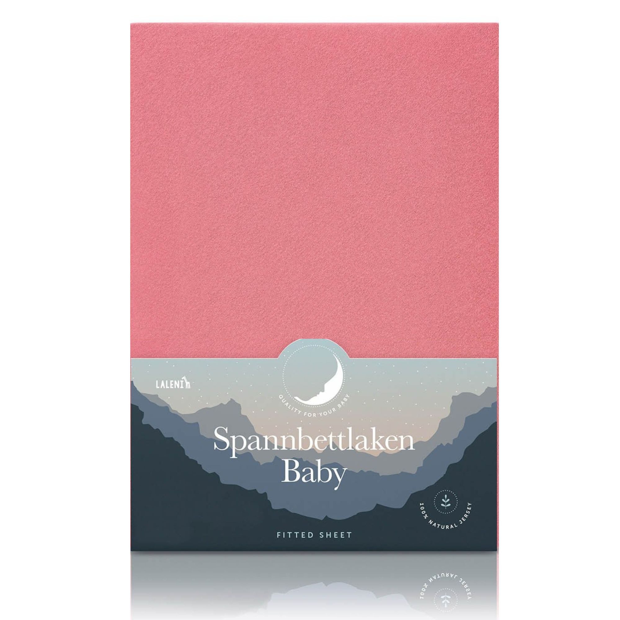 Laleni Spannbettlaken Premium für Beistellbett - Atmungsaktives Spannbetttuch, Gummizug: rundum, (1 Stück), 100% Baumwolle (150 g/m)