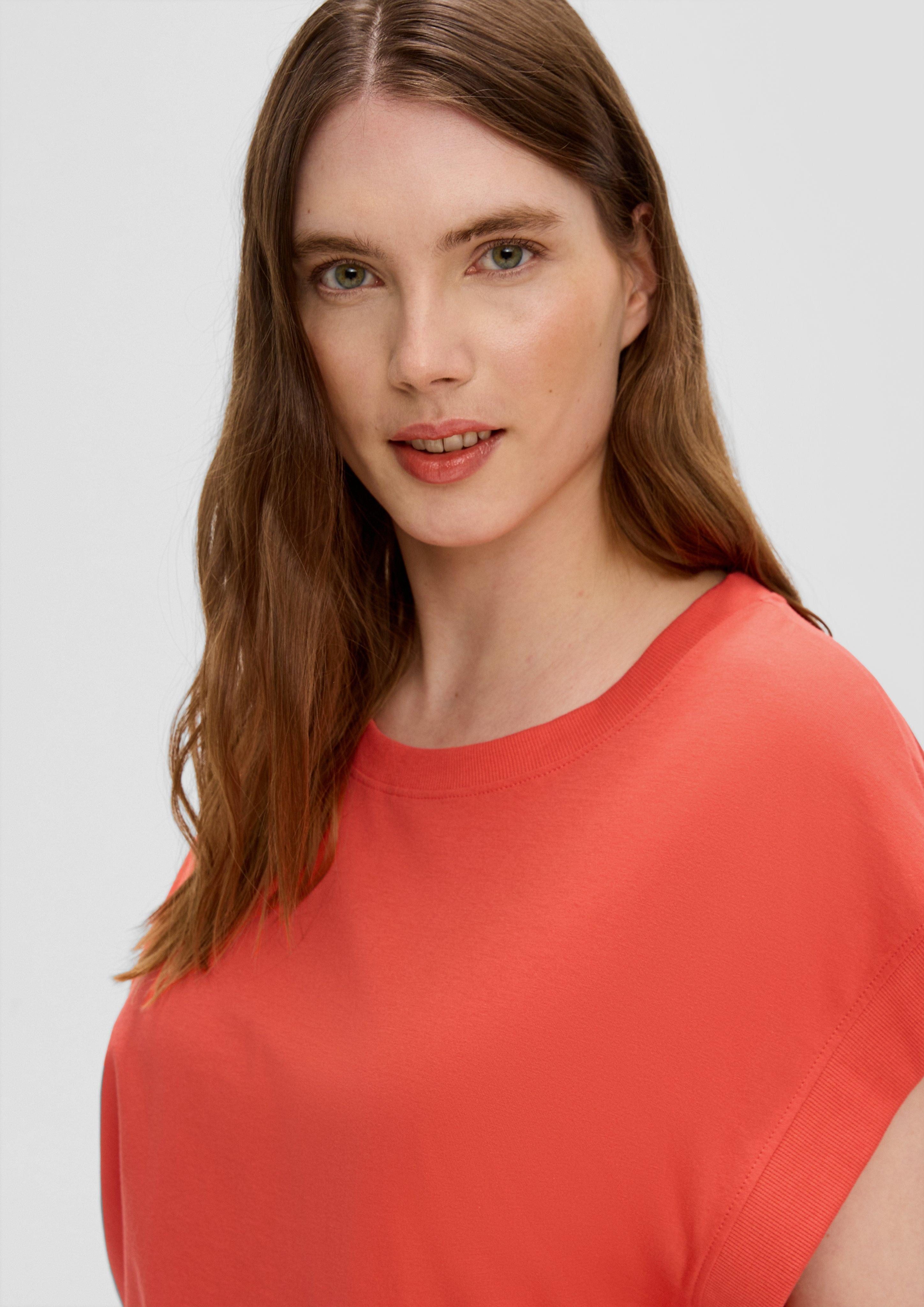 s.Oliver Shirttop T-Shirt aus reiner Baumwolle günstig online kaufen