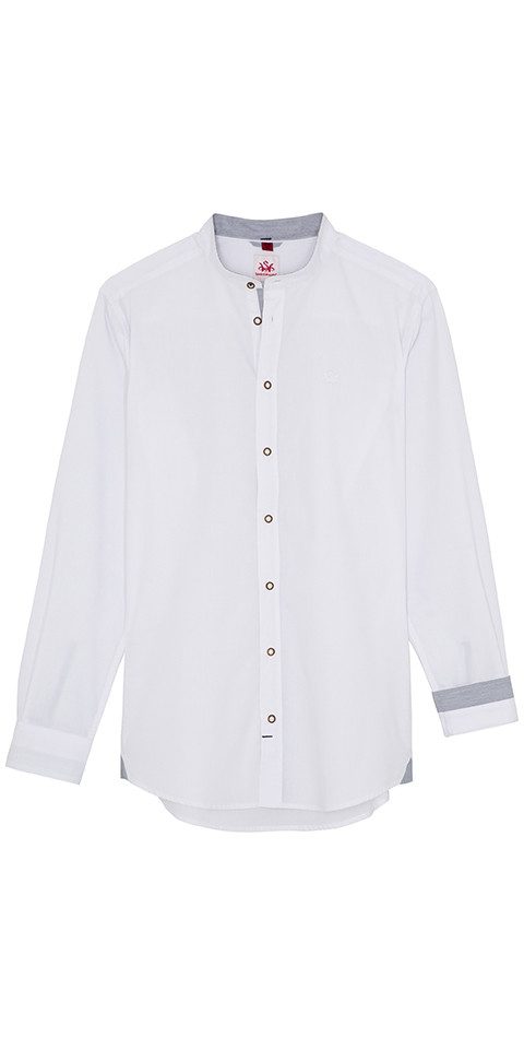 Trachtenhemd Herren Trachtenhemd Finsterau - LA Slim Fit - d.blau
