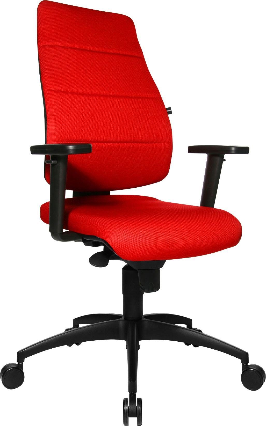 Bürostuhl Syncro Soft TOPSTAR rot