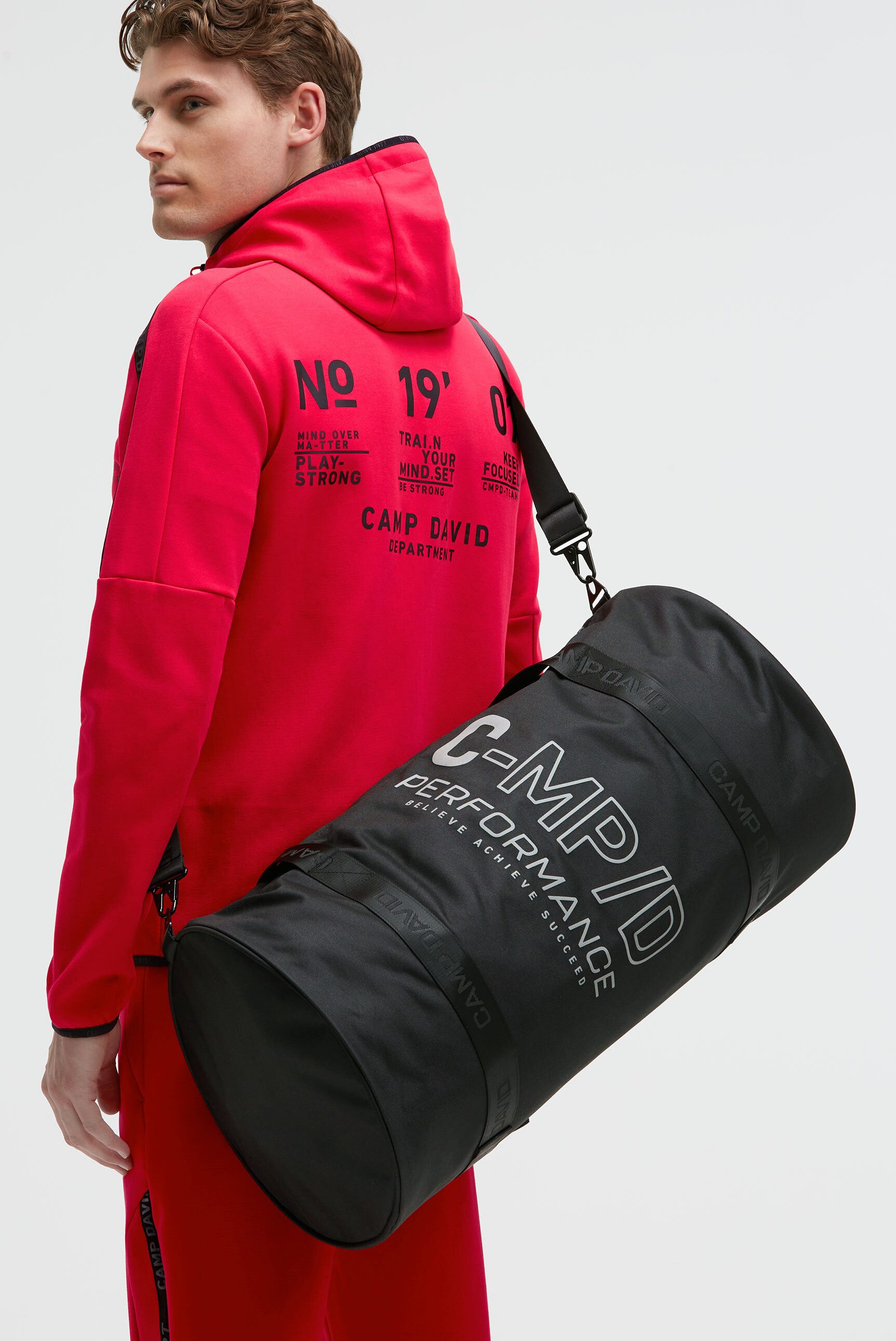 CAMP DAVID Schultertasche, mit abnehmbarem Schulterriemen