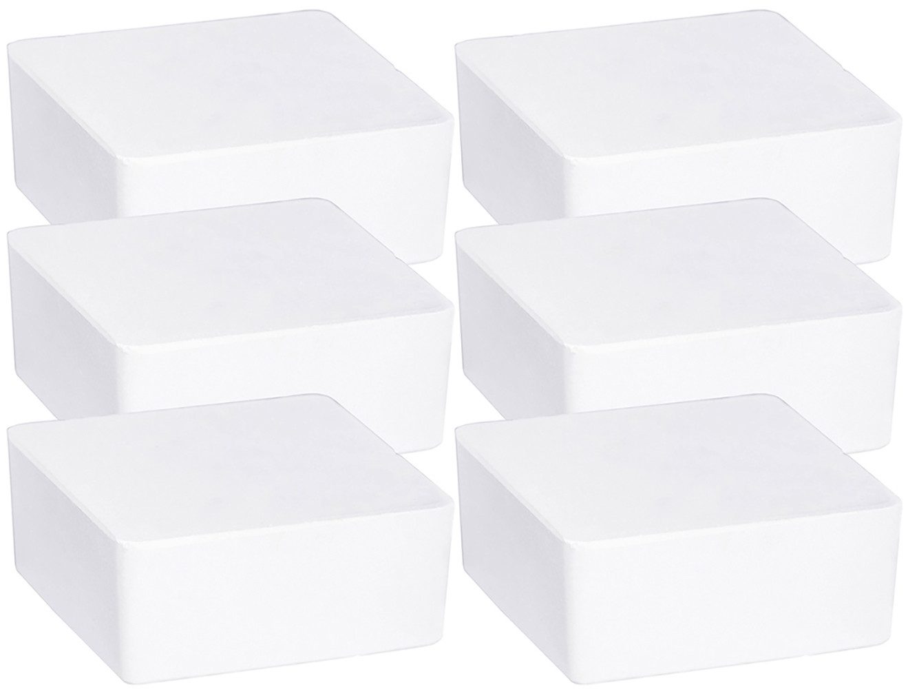 WENKO Raumentfeuchter-Nachfüllpack Modell Cube, für Raumentfeuchter Cube 1000 g, reduziert Luftfeuchtigkeit ohne Strom, für Räume bis 80 m³