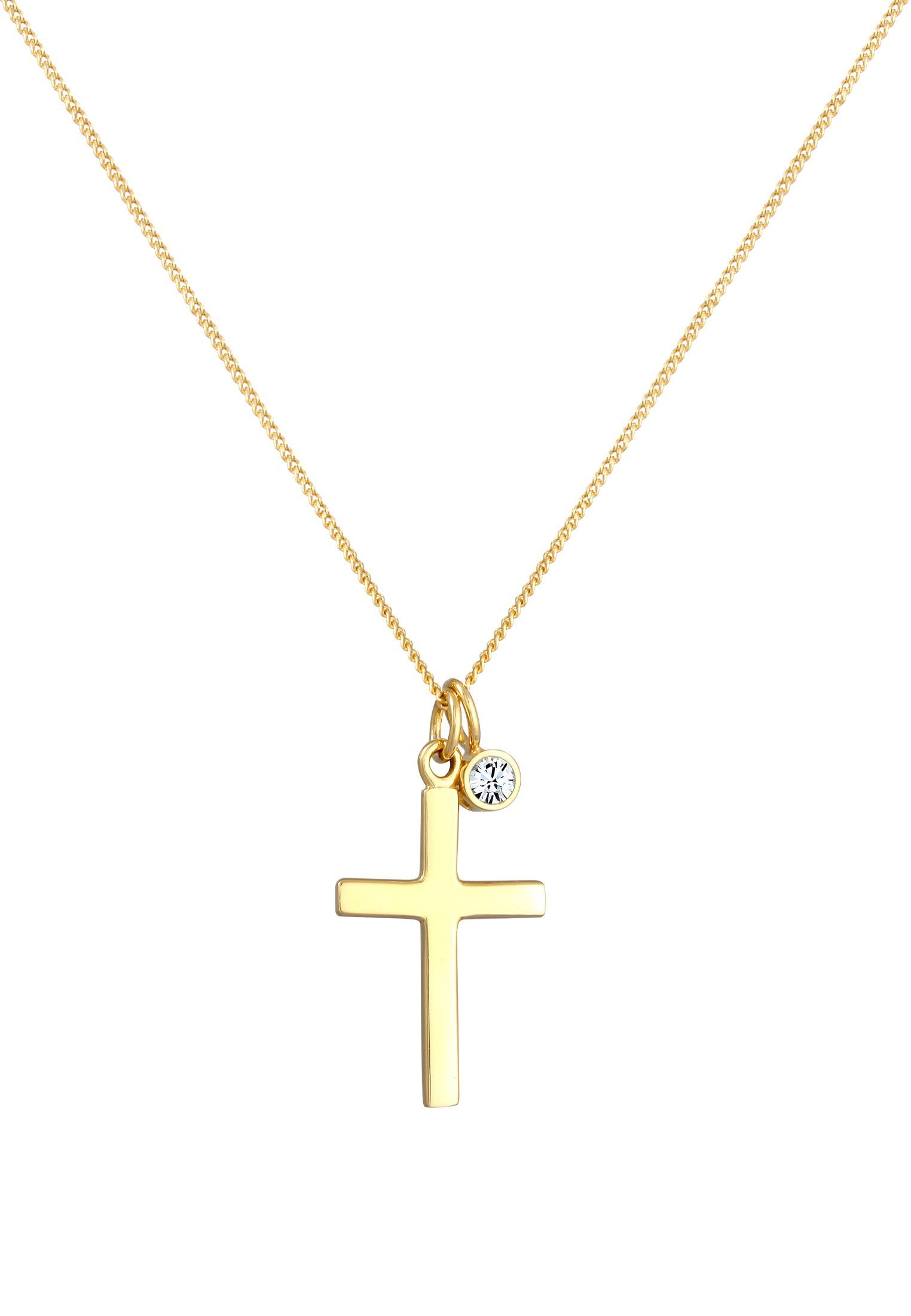 Elli Kette mit Anhänger Kreuz Religion günstig online kaufen
