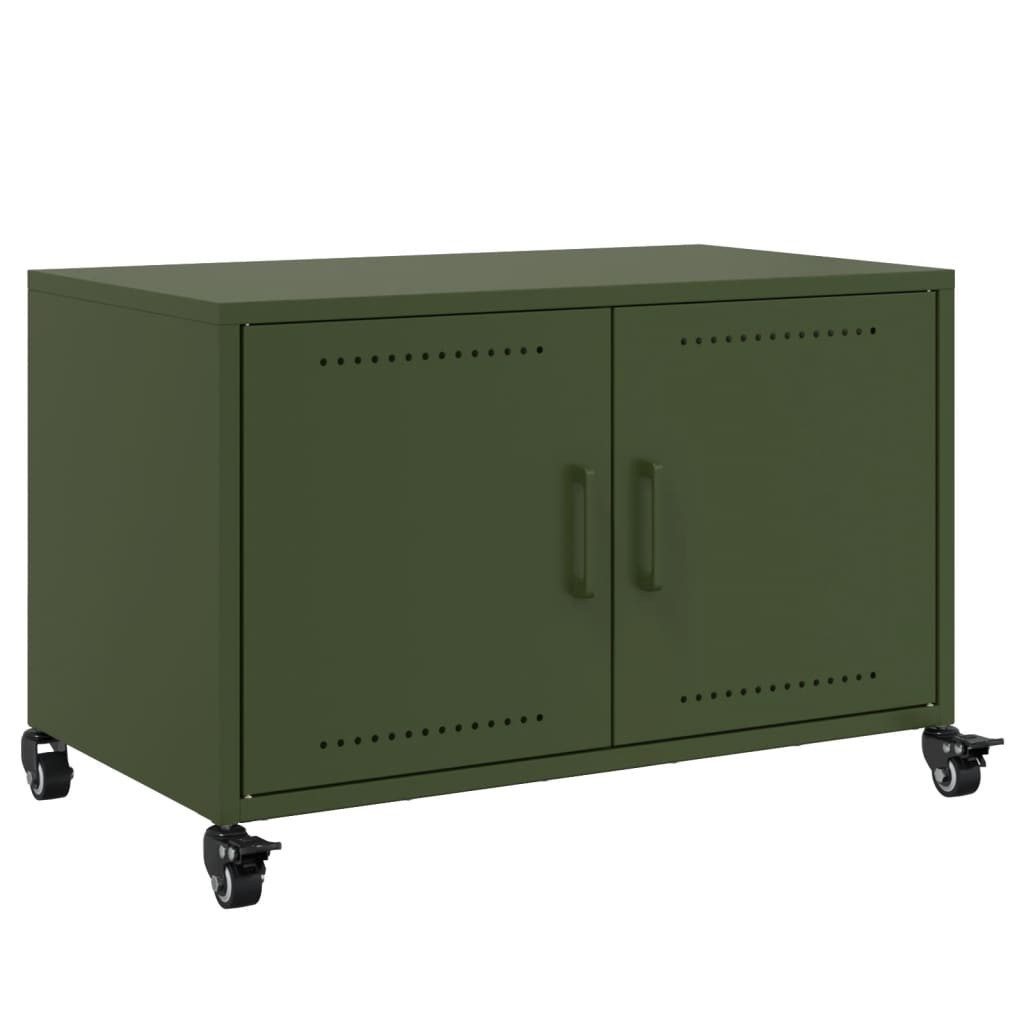 vidaXL TV-Schrank TV-Schrank Olivgrün 68x39x43,5 cm günstig online kaufen