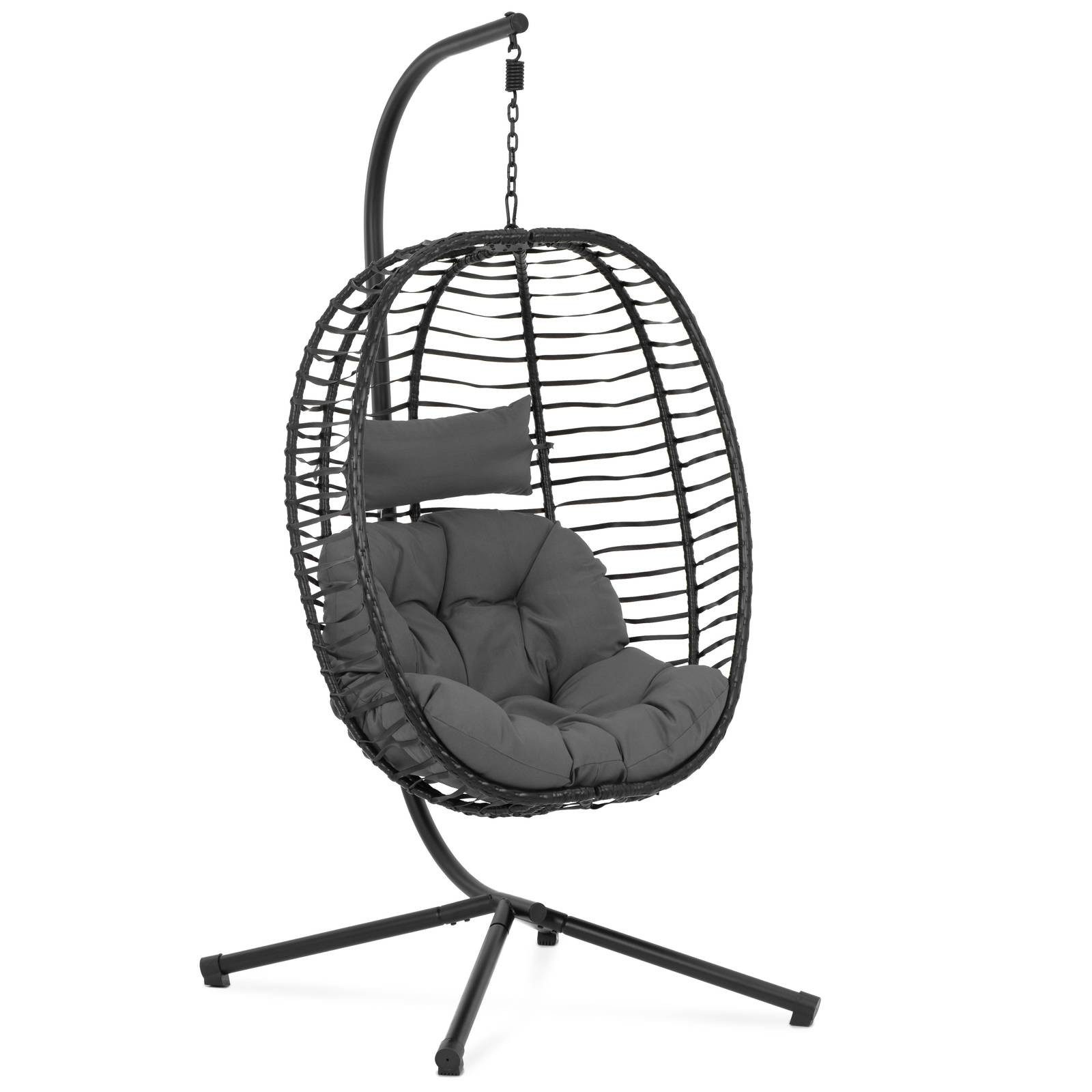 Uniprodo Hängesessel OutdoorHängesessel mit Gestell Hängesessel Garten