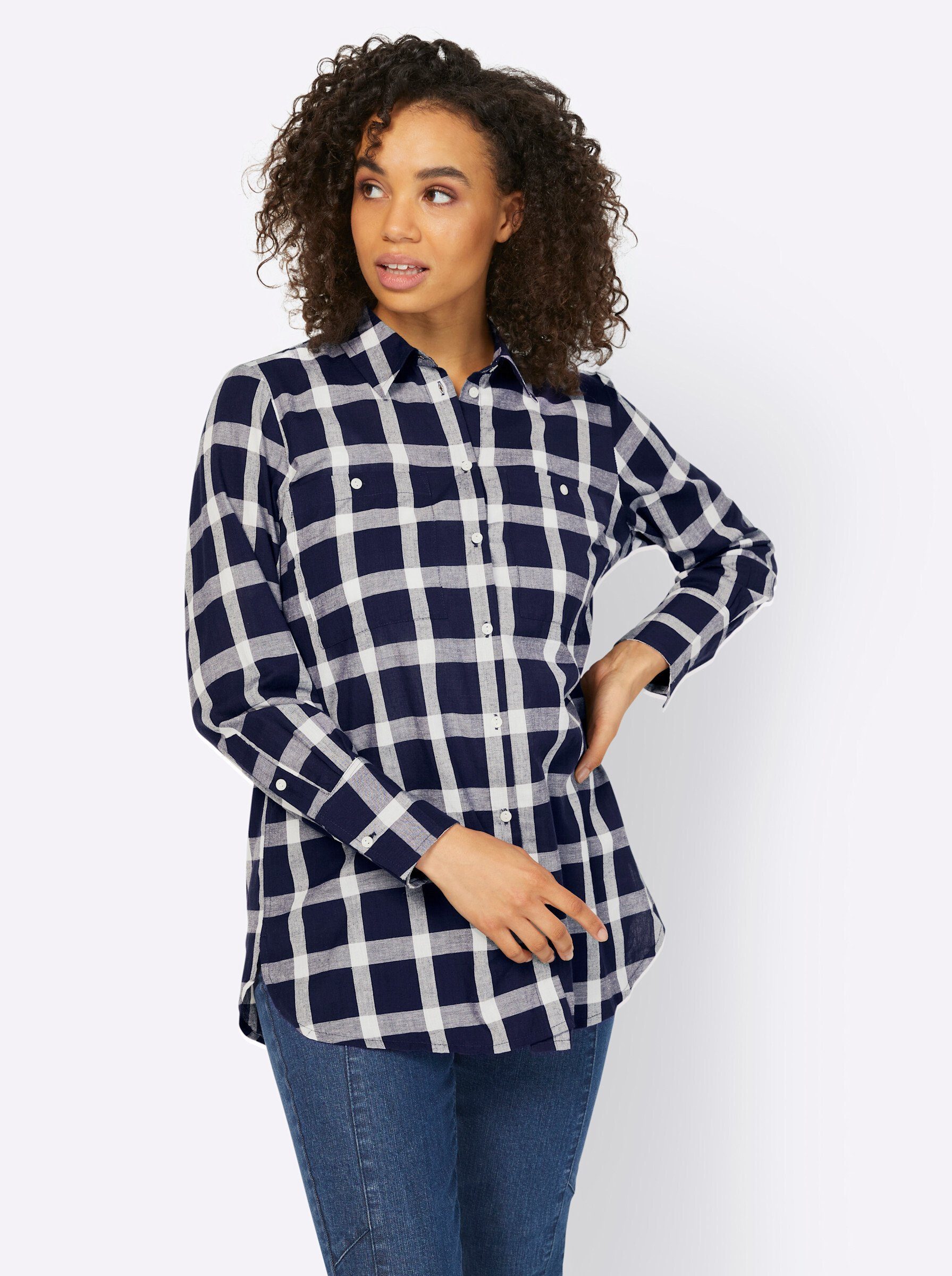 heine Klassische Bluse Hemdbluse günstig online kaufen