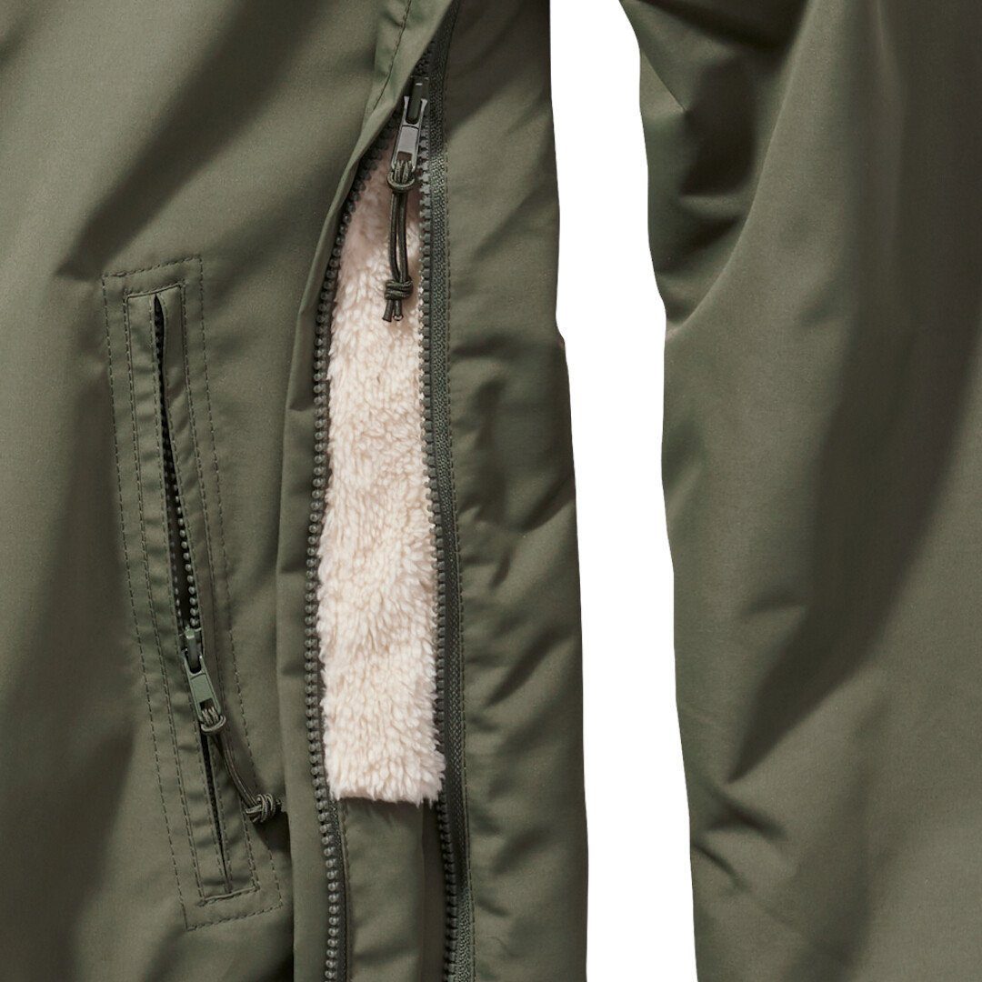 Brandit Motorradjacke Windbreaker Sherpa Jacke wasserabweisend günstig online kaufen