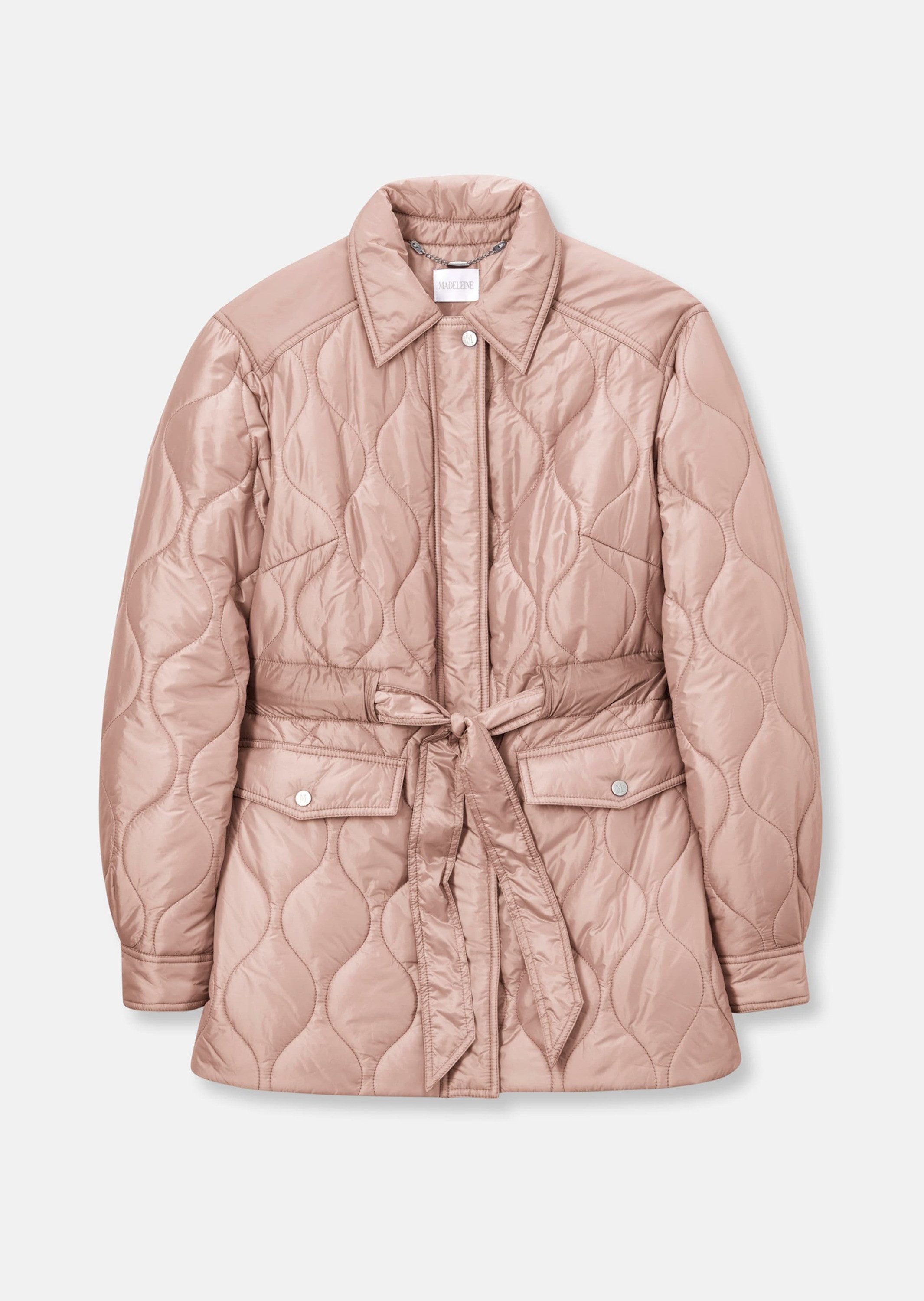 MADELEINE Steppjacke Wattierte Steppjacke mit Taillenzug