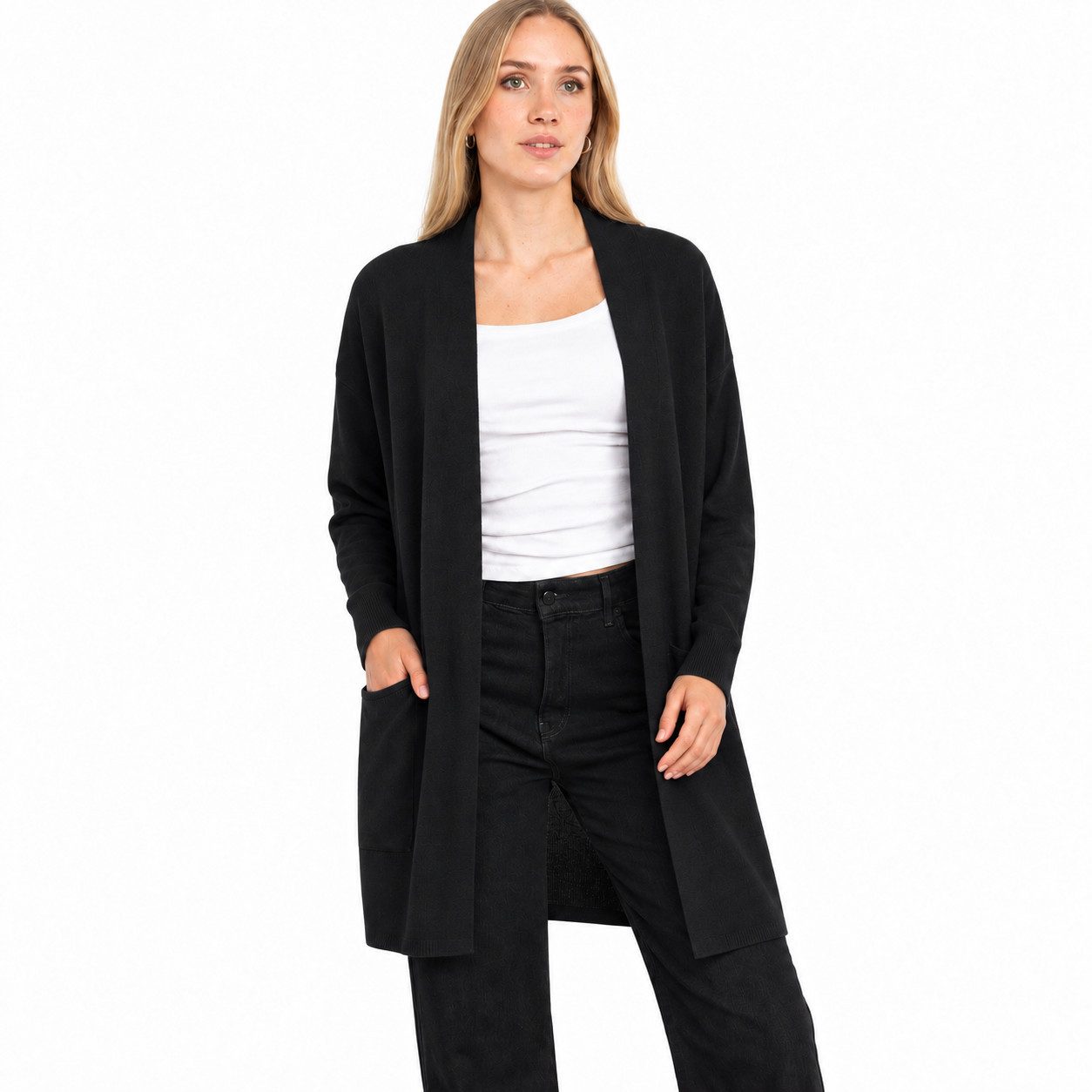 maracujaaa Strickjacke 50001 GINGER unifarben / ohne Knöpfe