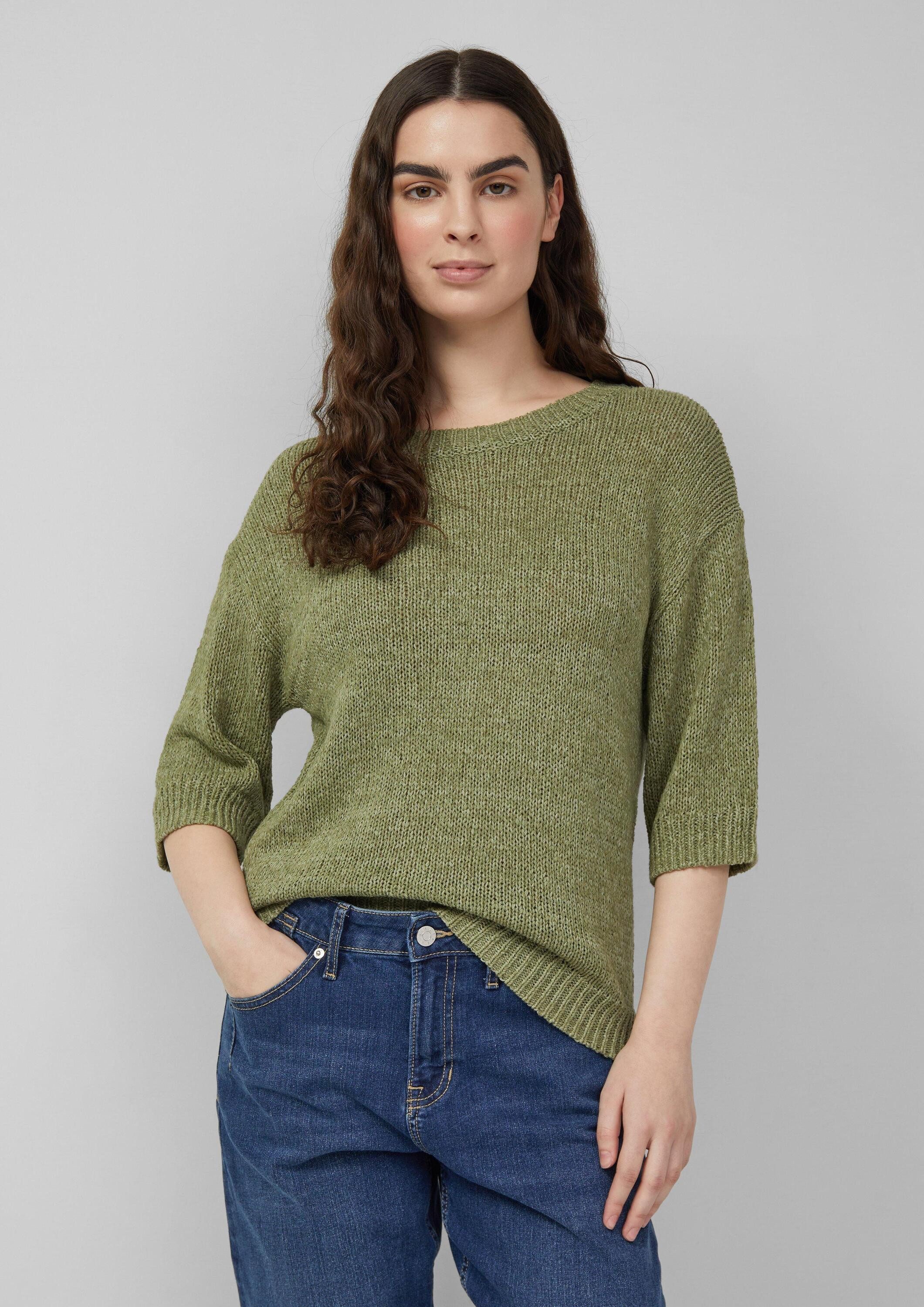Kurzarmpullover Strickpullover