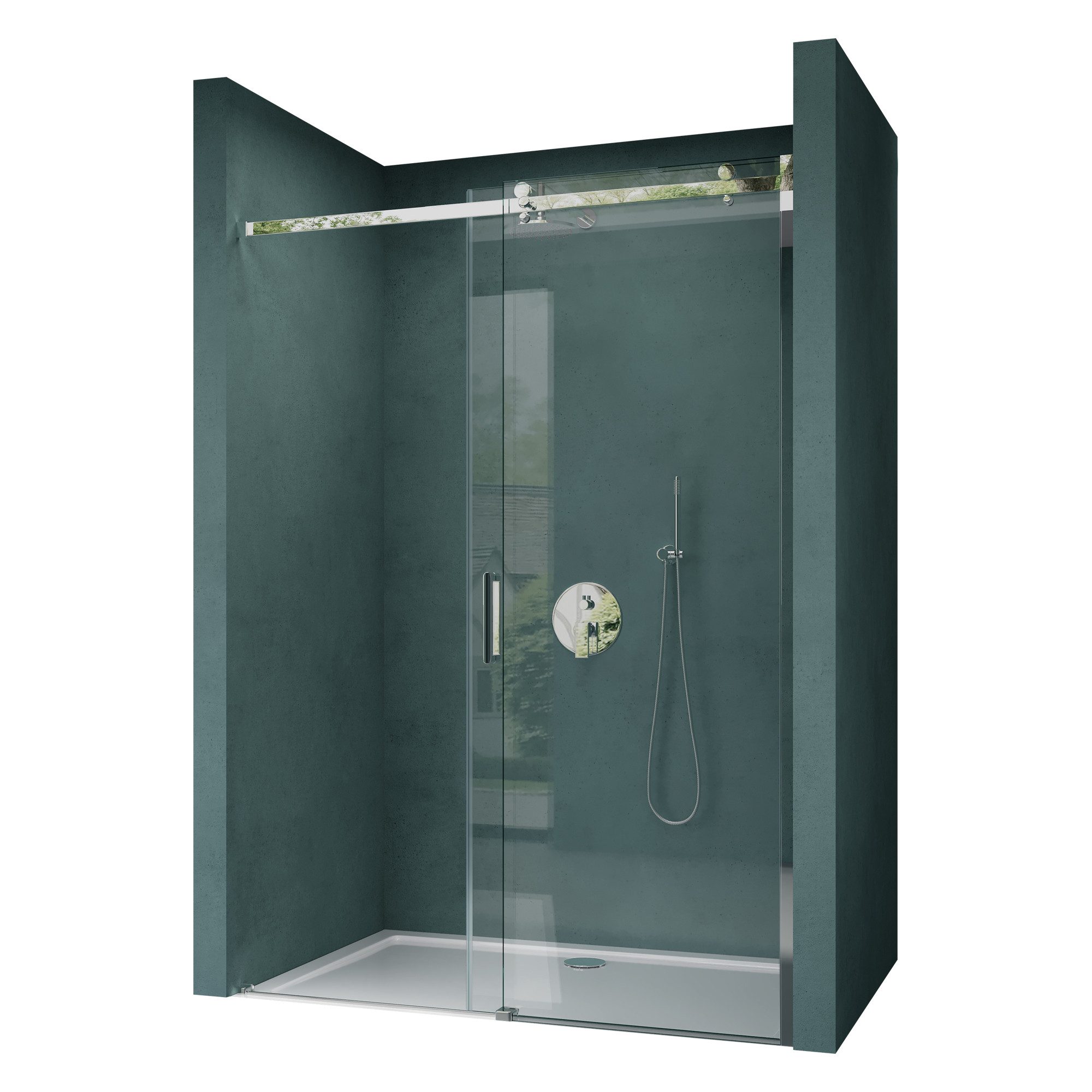 Mai & Mai Dusch-Schiebetür Nischentür Schiebetür Duschkabine Duschabtrennun günstig online kaufen