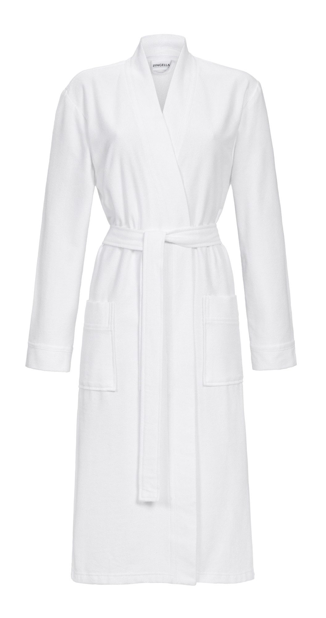Ringella Unisex-Bademantel Frotteemantel mit Bindegürtel, Baumwolle, günstig online kaufen